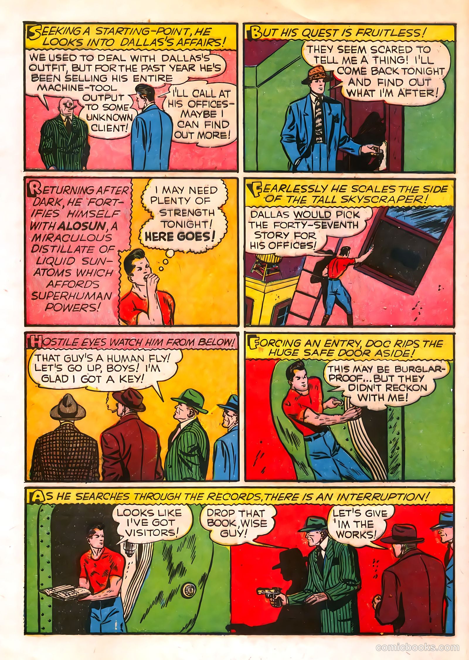 Thrilling Comics #10 (1940) — page 6 of 68