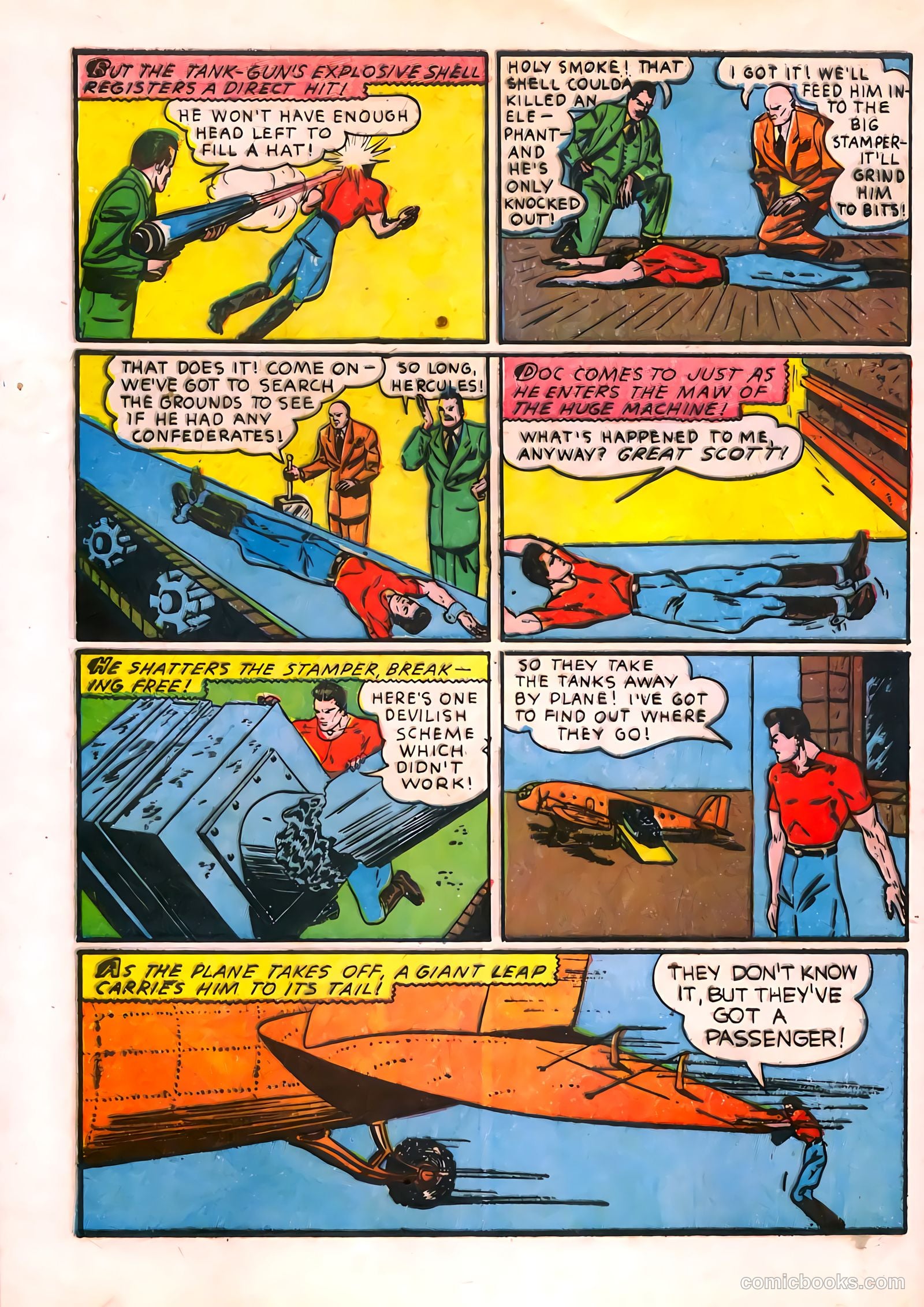 Thrilling Comics #10 (1940) — page 12 of 68