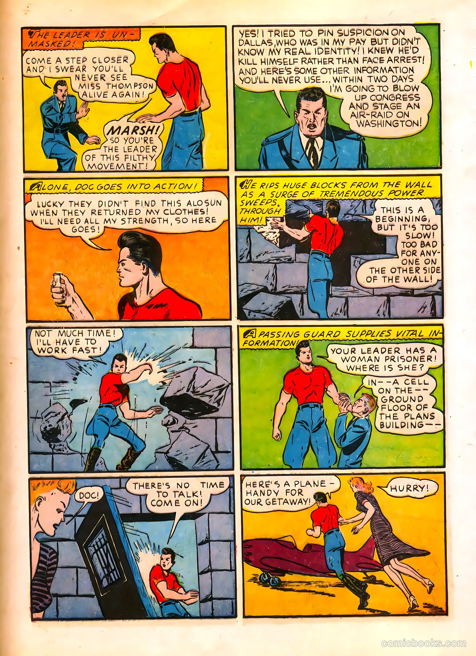 Thrilling Comics #10 (1940) — page 15 of 68