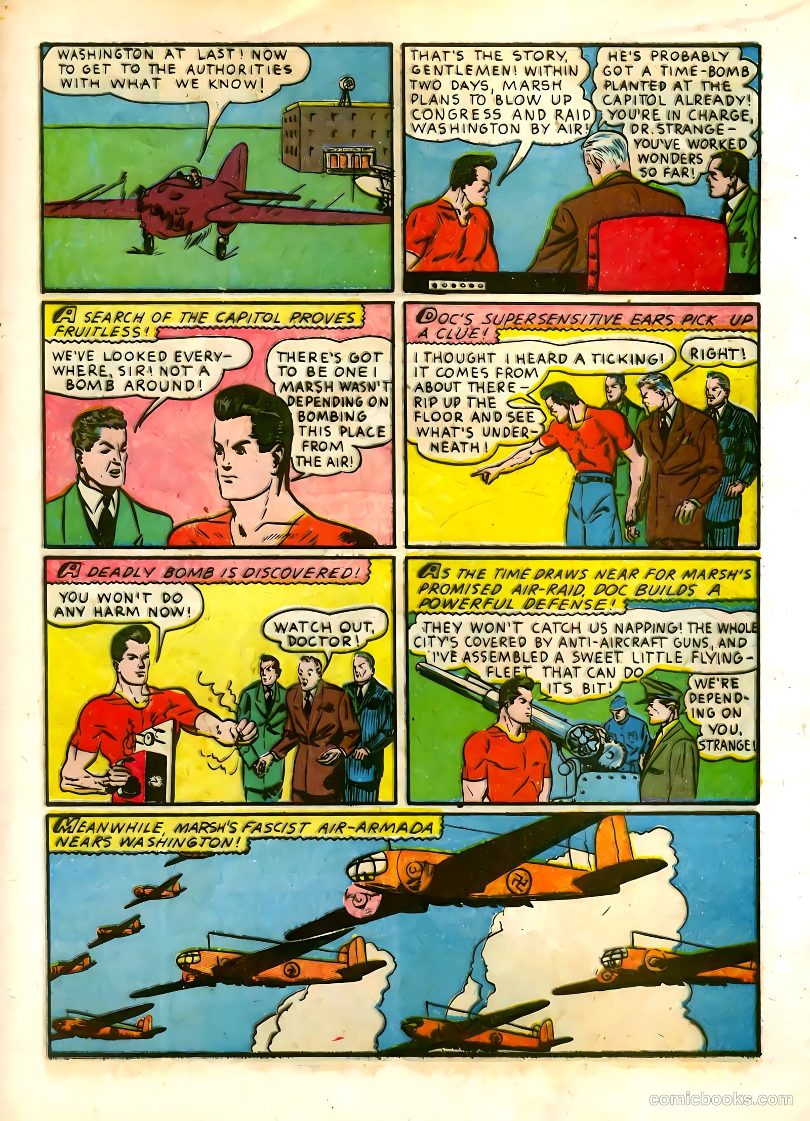 Thrilling Comics #10 (1940) — page 17 of 68