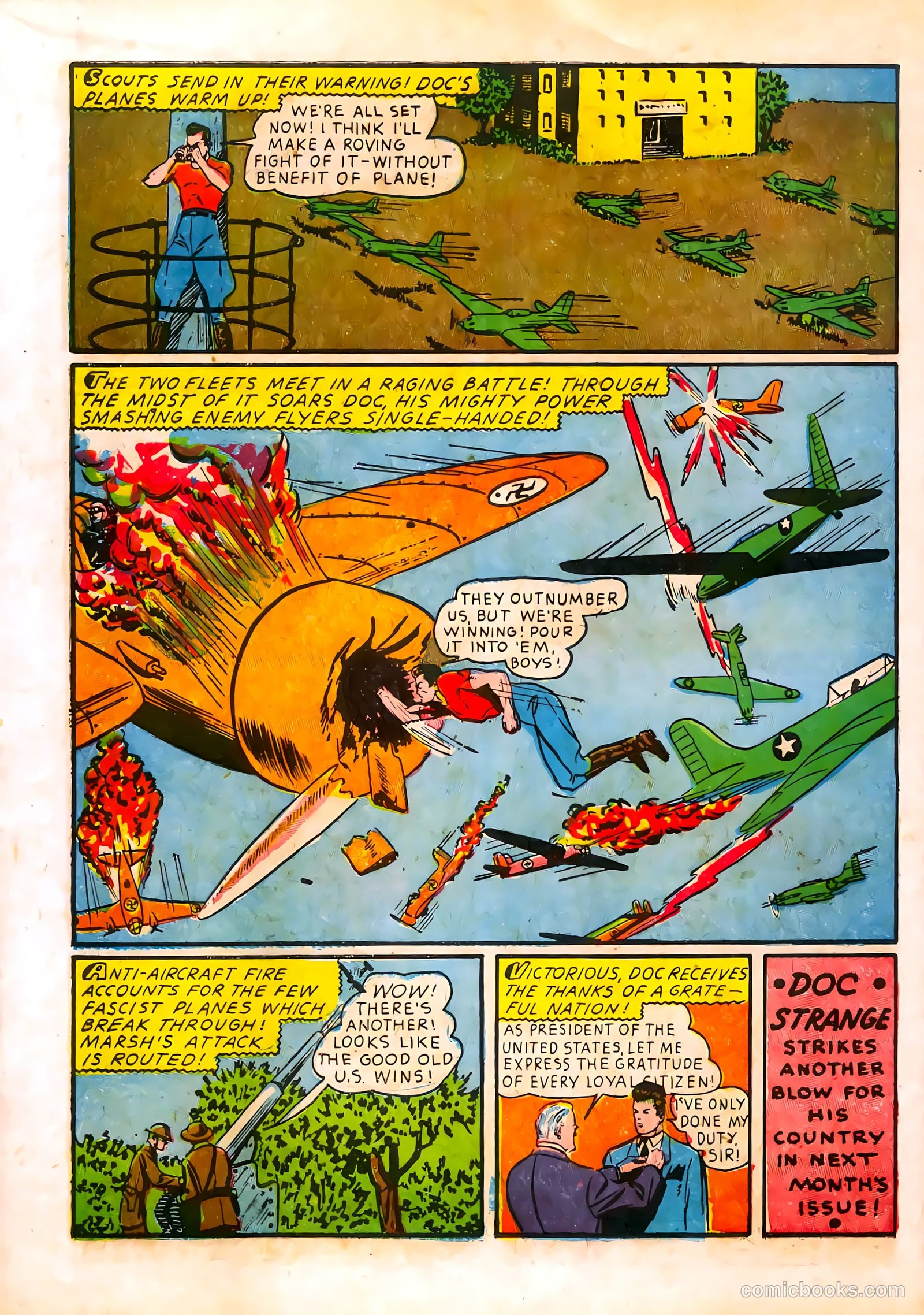 Thrilling Comics #10 (1940) — page 18 of 68