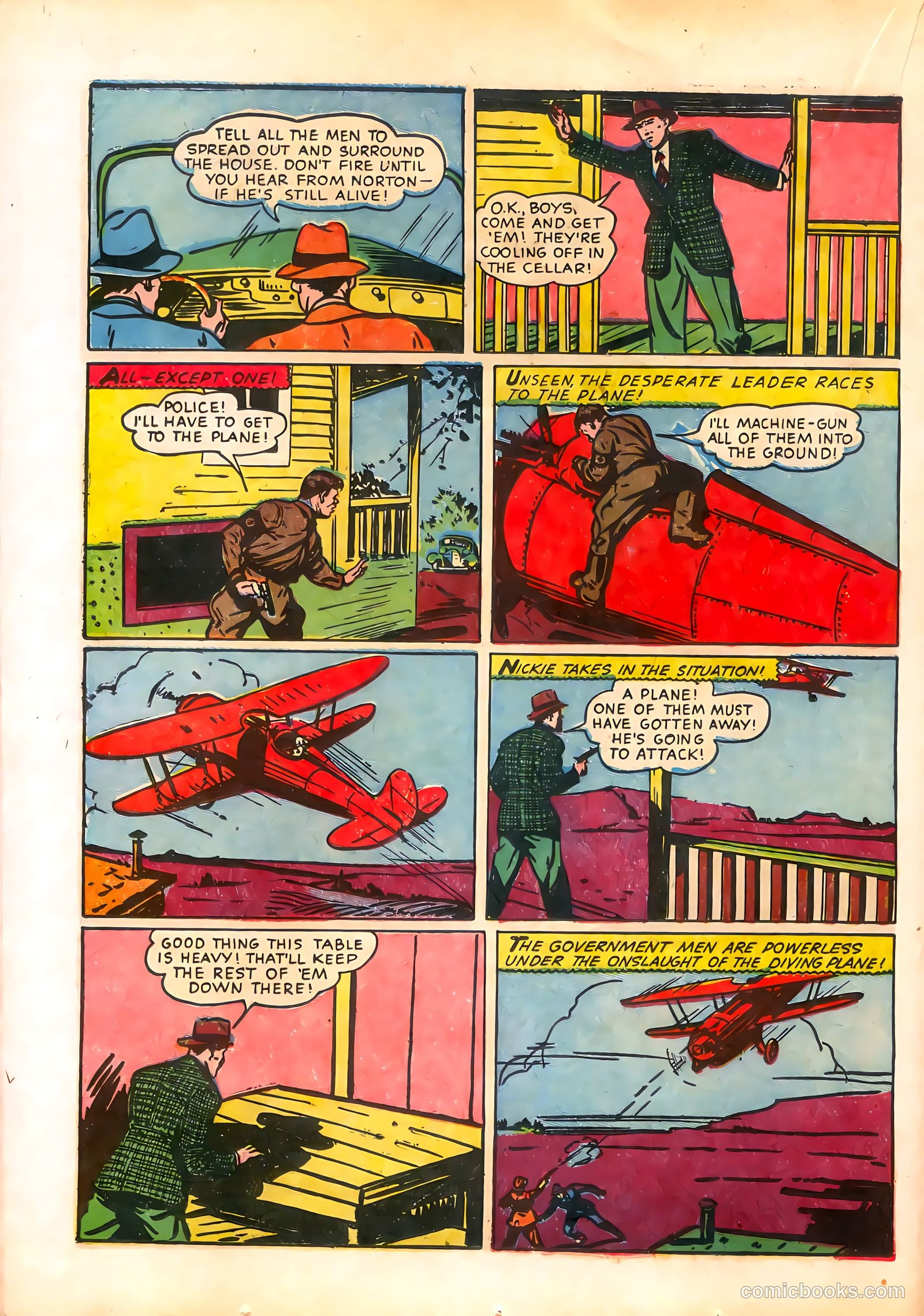 Thrilling Comics #10 (1940) — page 32 of 68