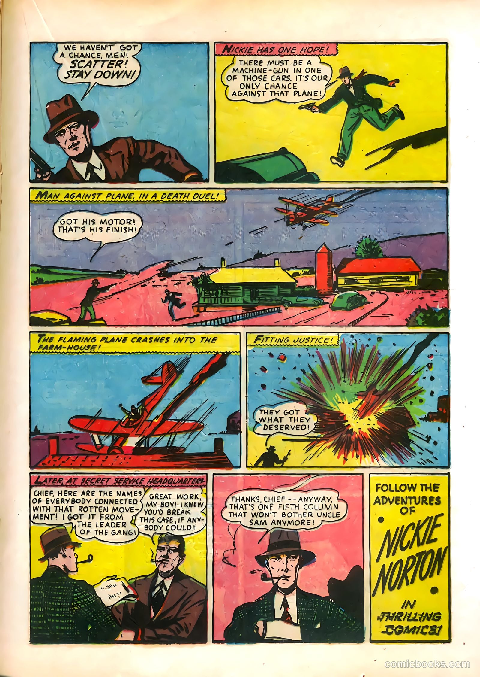 Thrilling Comics #10 (1940) — page 33 of 68