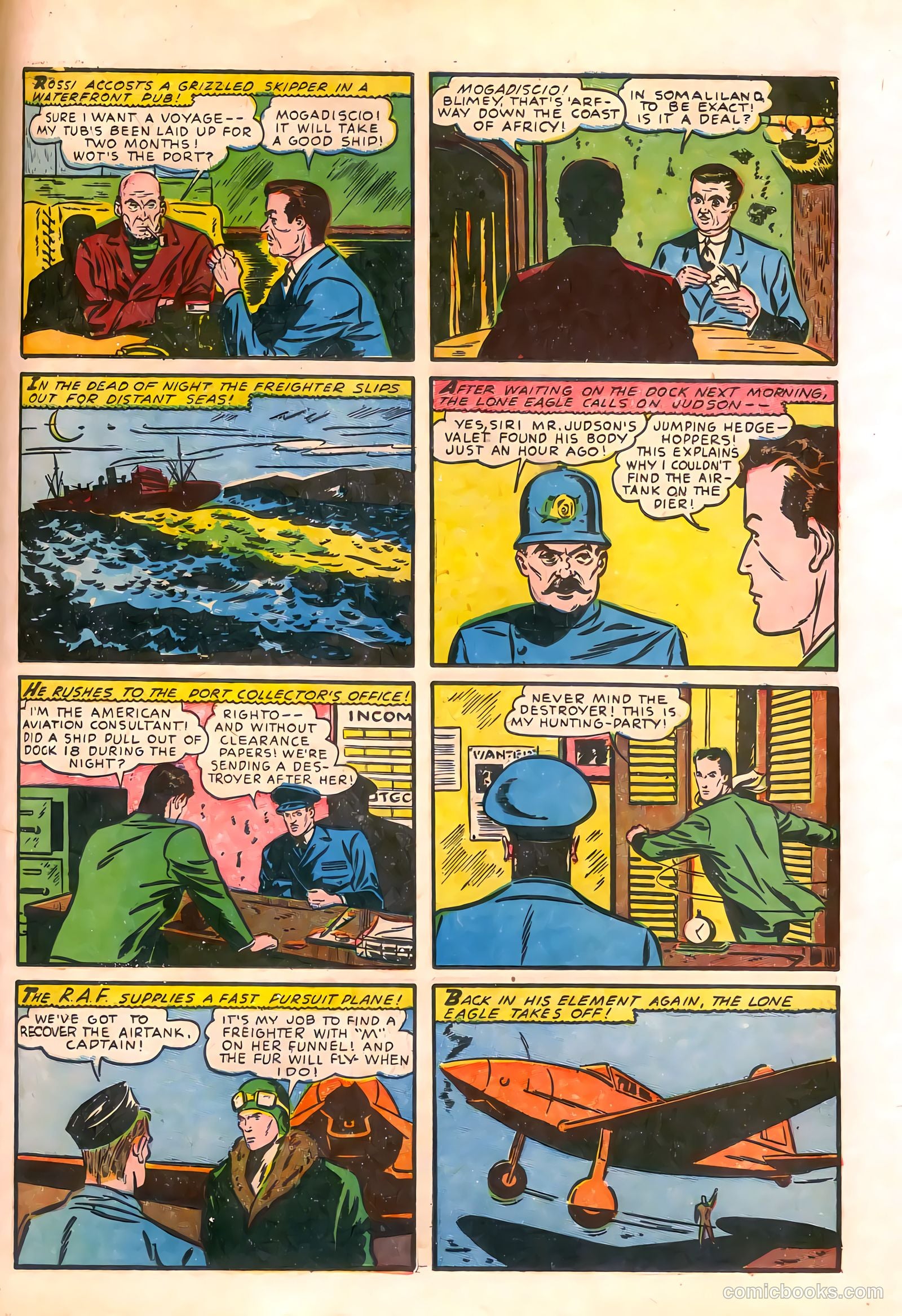 Thrilling Comics #10 (1940) — page 37 of 68