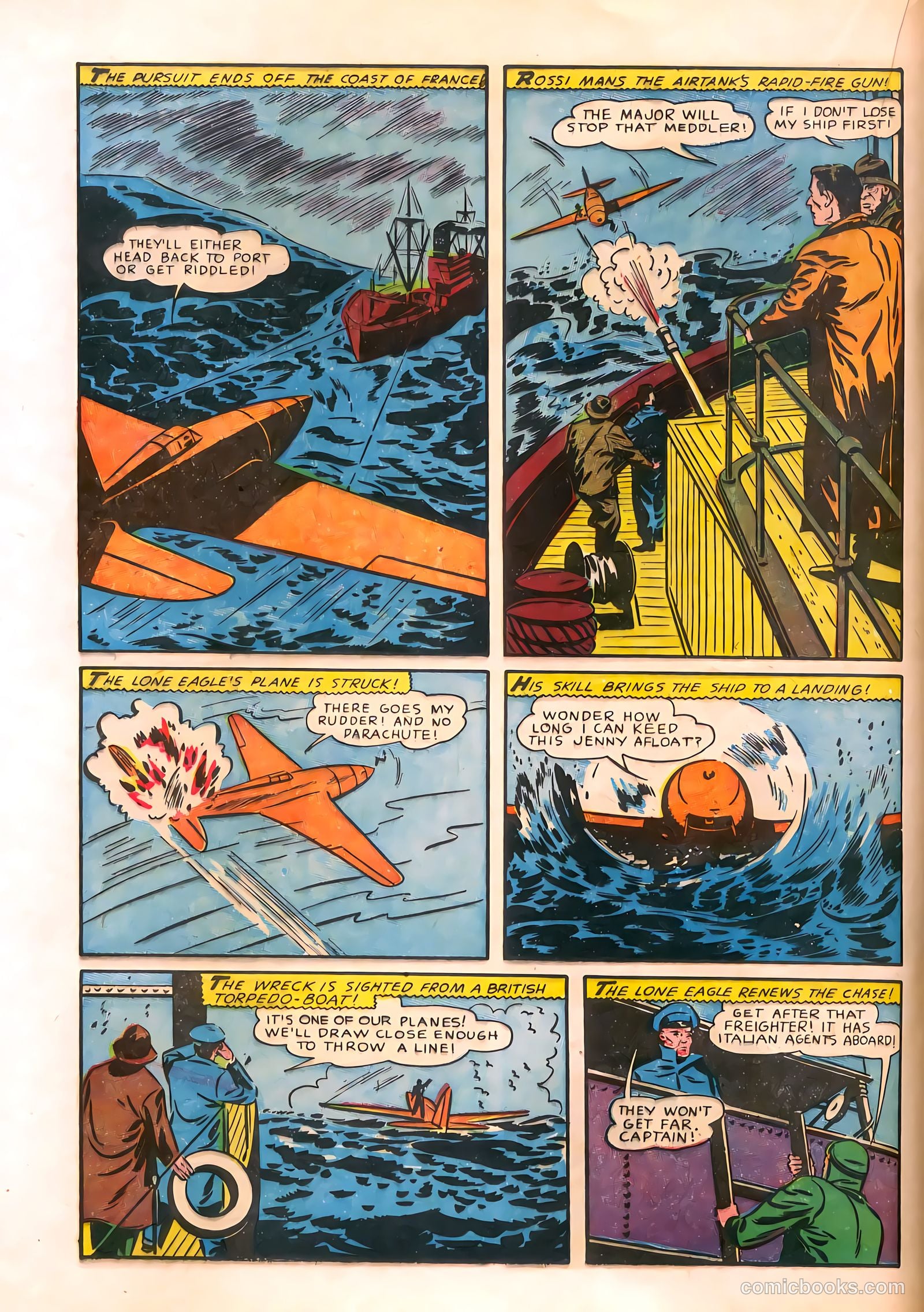 Thrilling Comics #10 (1940) — page 38 of 68