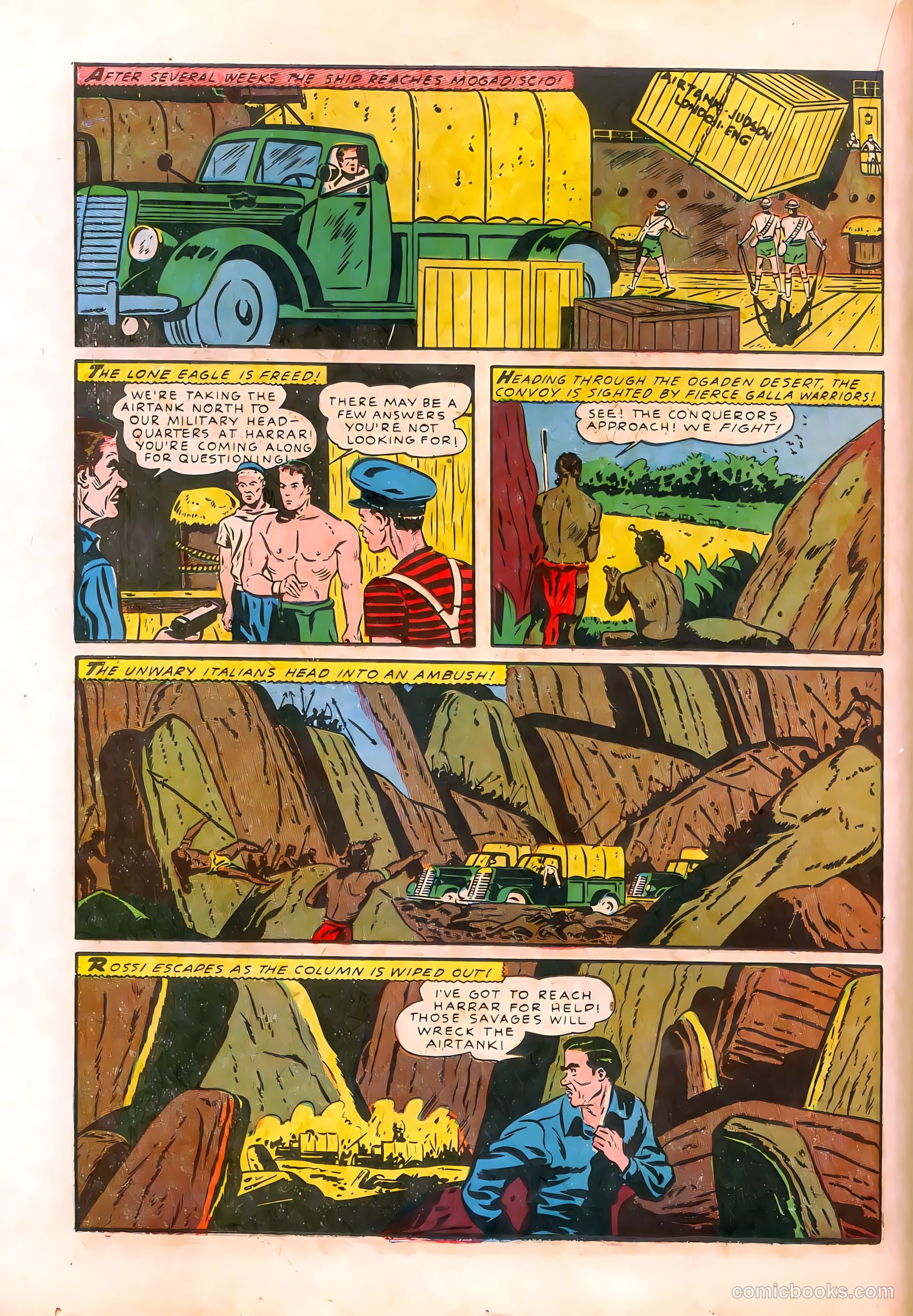 Thrilling Comics #10 (1940) — page 40 of 68