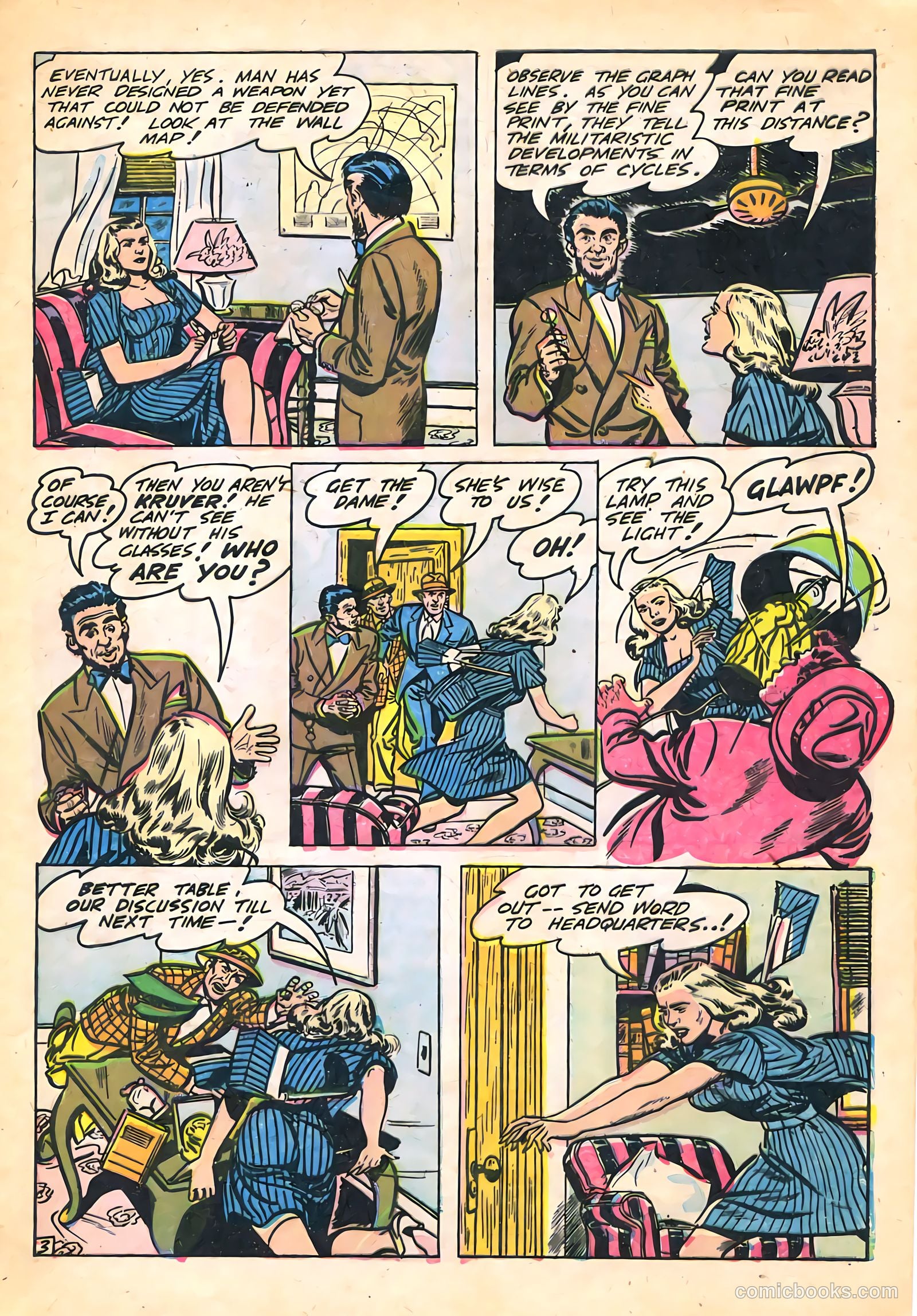 Undercover Girl #7 (1949) — page 5 of 36