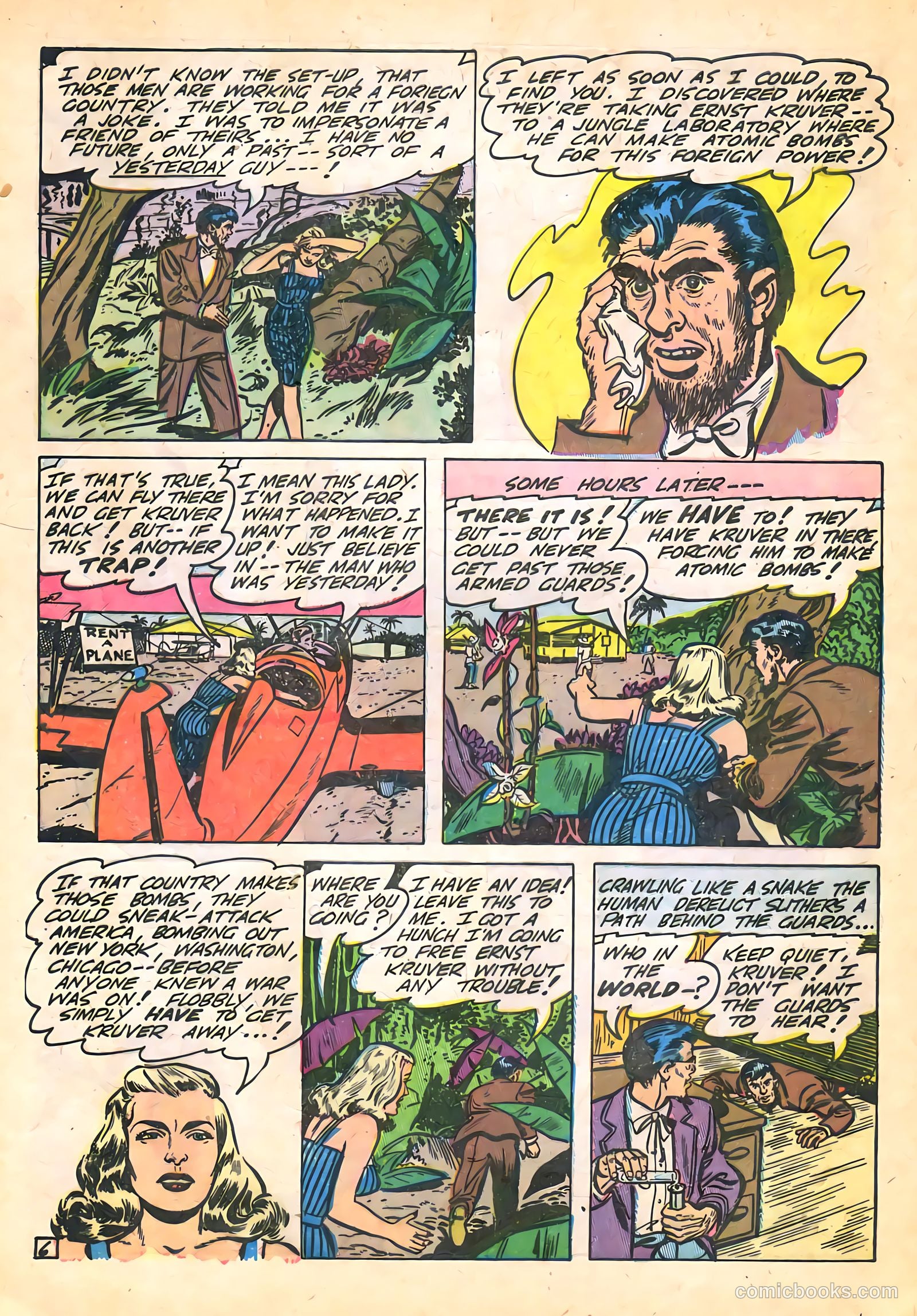Undercover Girl #7 (1949) — page 8 of 36