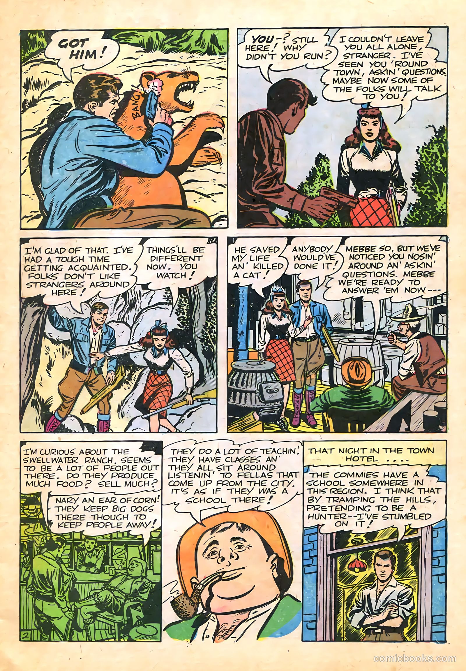 Undercover Girl #7 (1949) — page 11 of 36