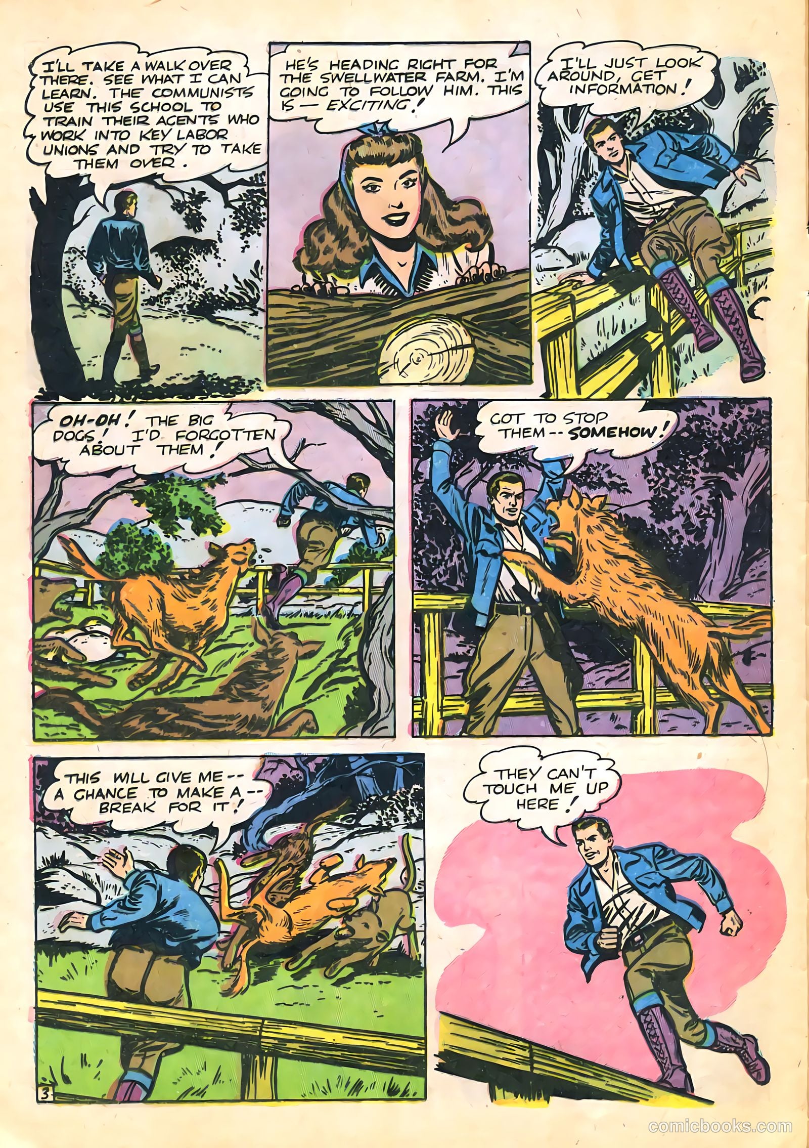 Undercover Girl #7 (1949) — page 12 of 36