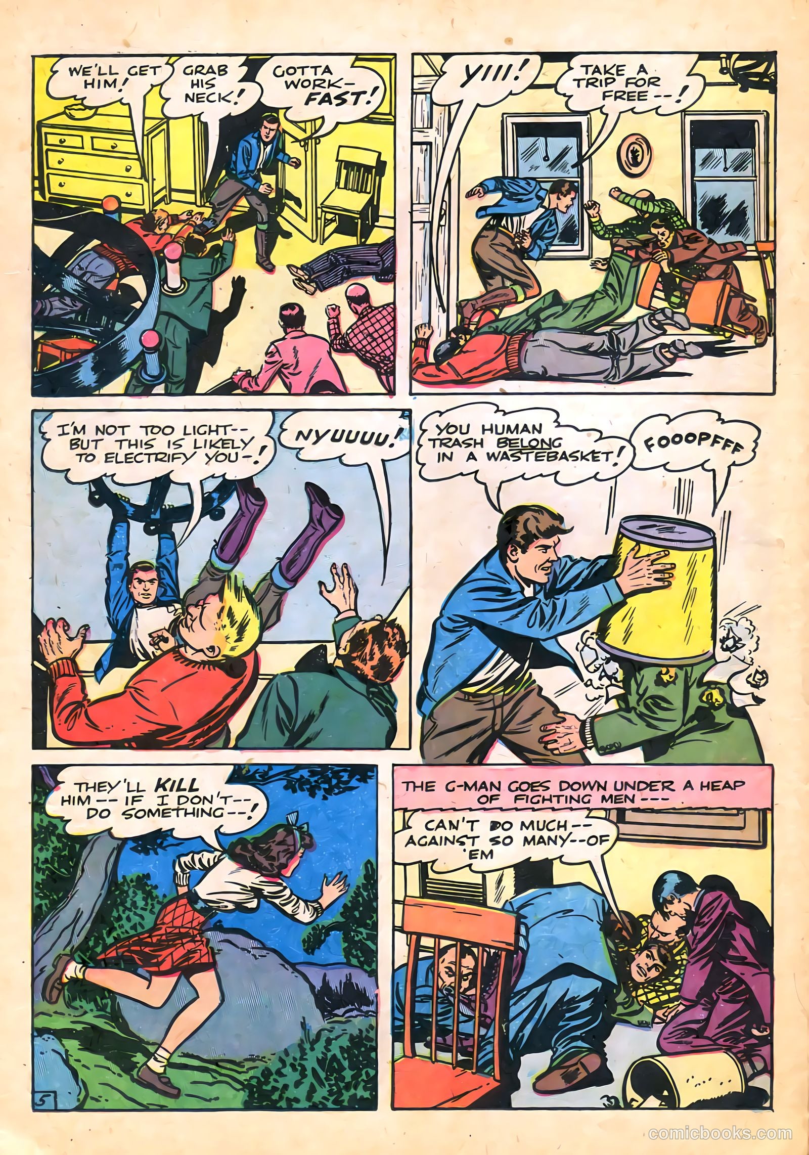 Undercover Girl #7 (1949) — page 14 of 36