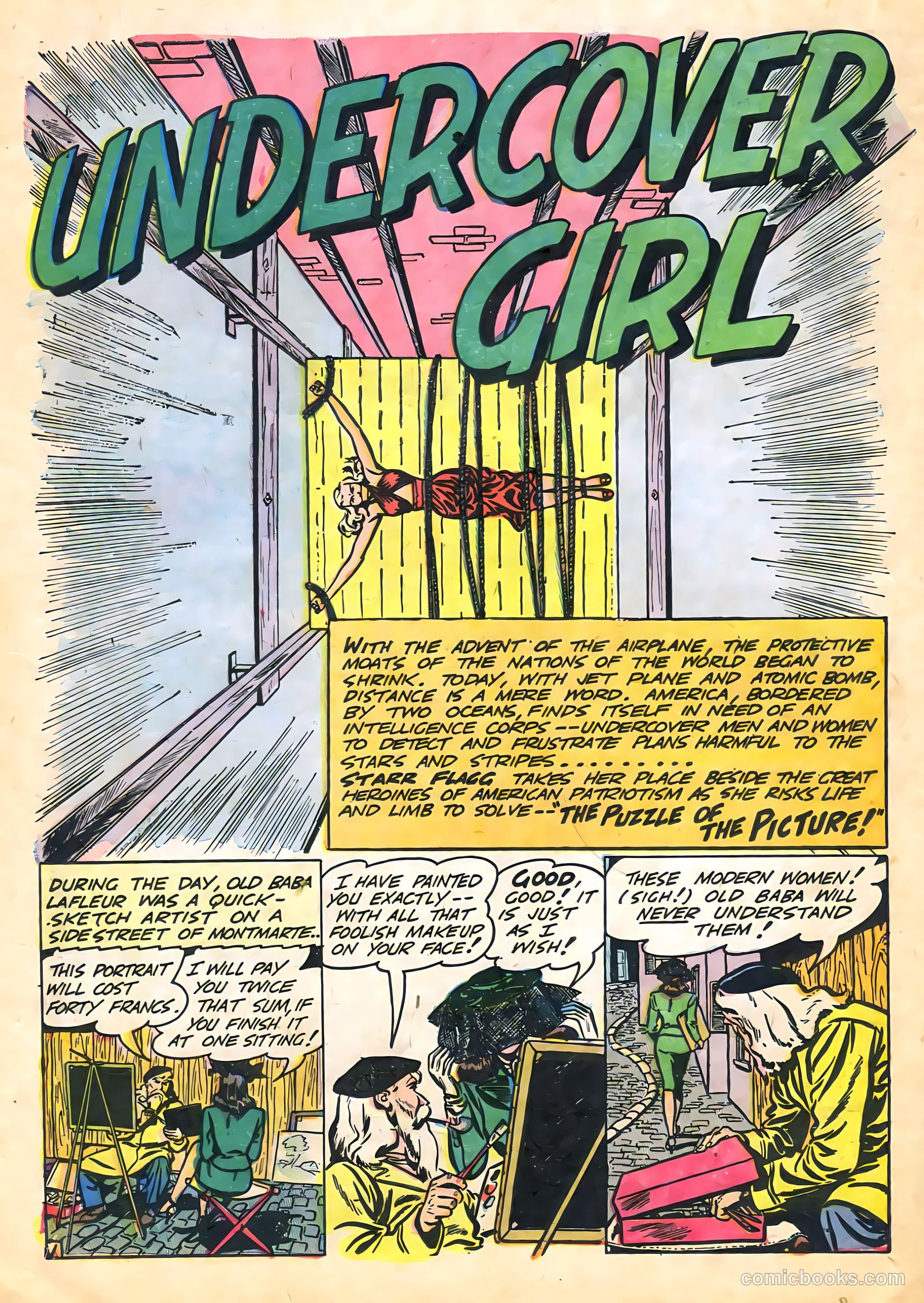 Undercover Girl #7 (1949) — page 18 of 36
