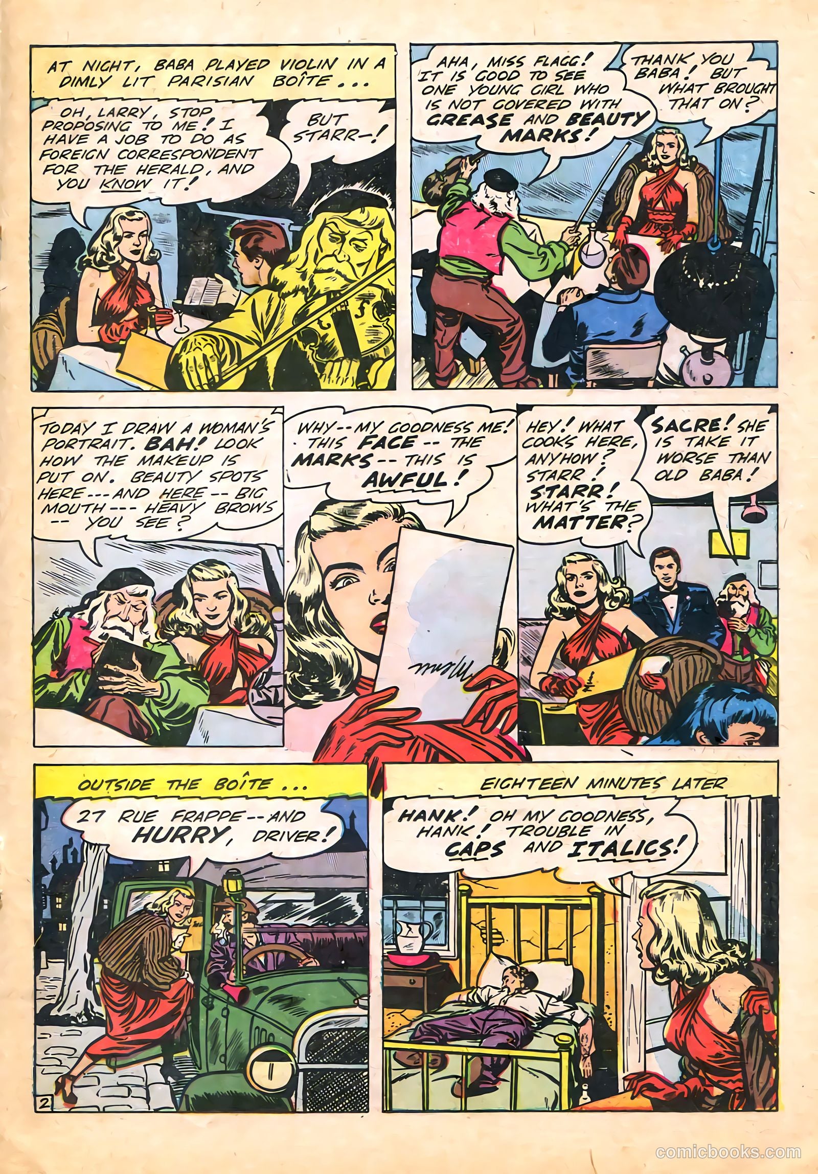 Undercover Girl #7 (1949) — page 19 of 36