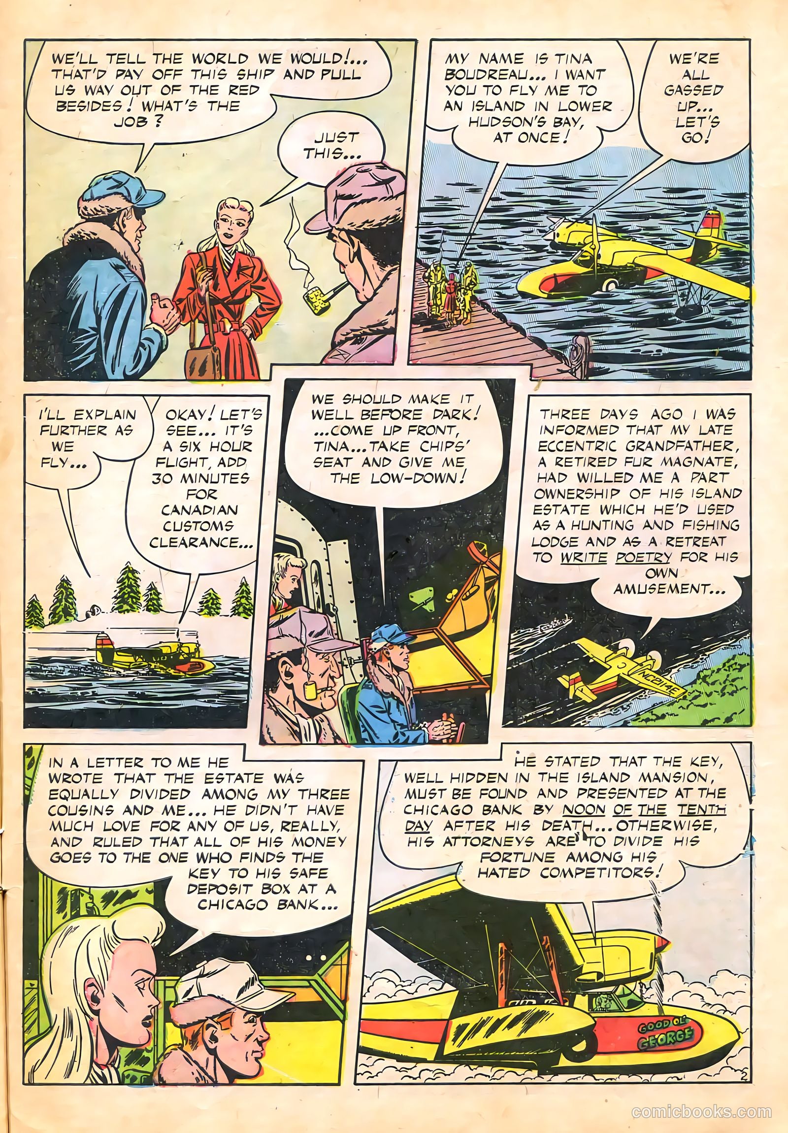 Undercover Girl #7 (1949) — page 27 of 36