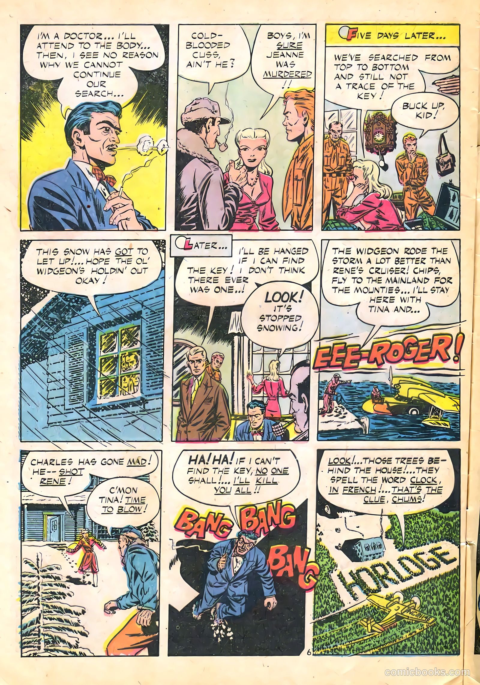 Undercover Girl #7 (1949) — page 31 of 36