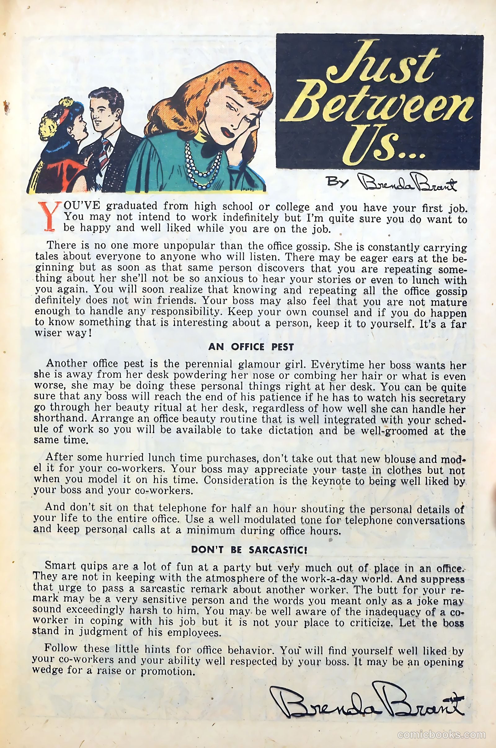 Popular Romance #10 (1950) — page 13 of 36