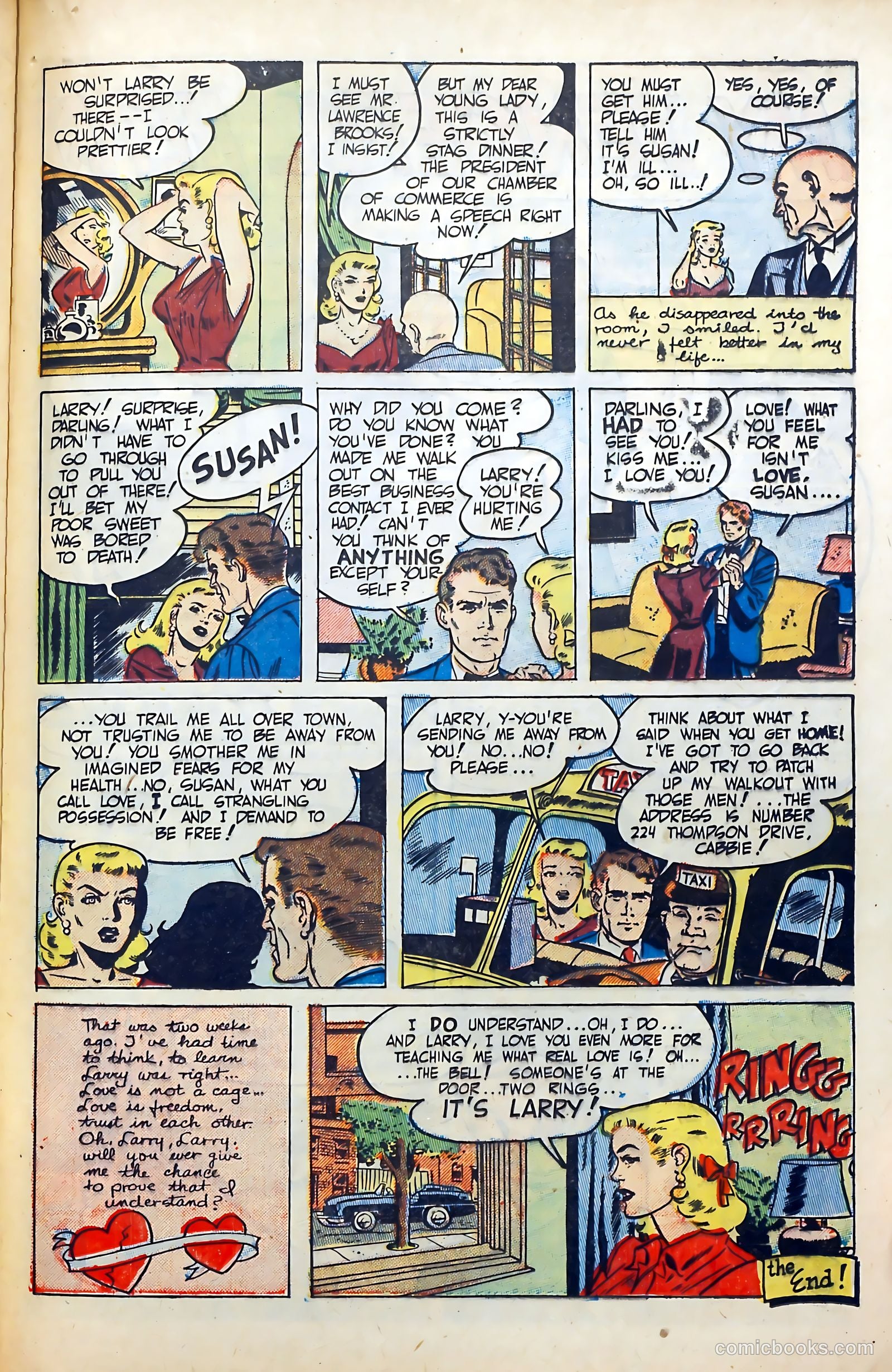Popular Romance #10 (1950) — page 25 of 36
