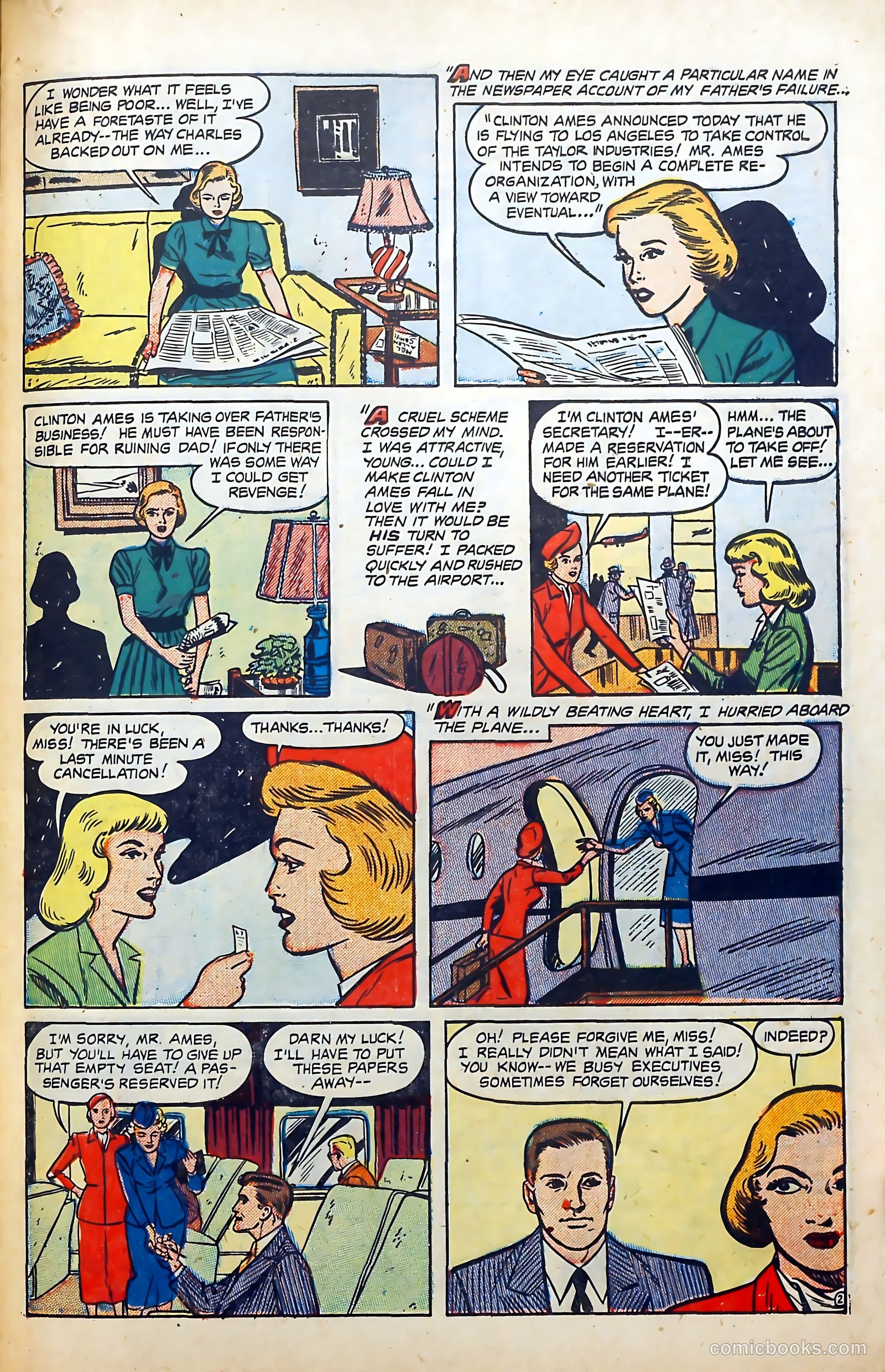 Popular Romance #10 (1950) — page 27 of 36