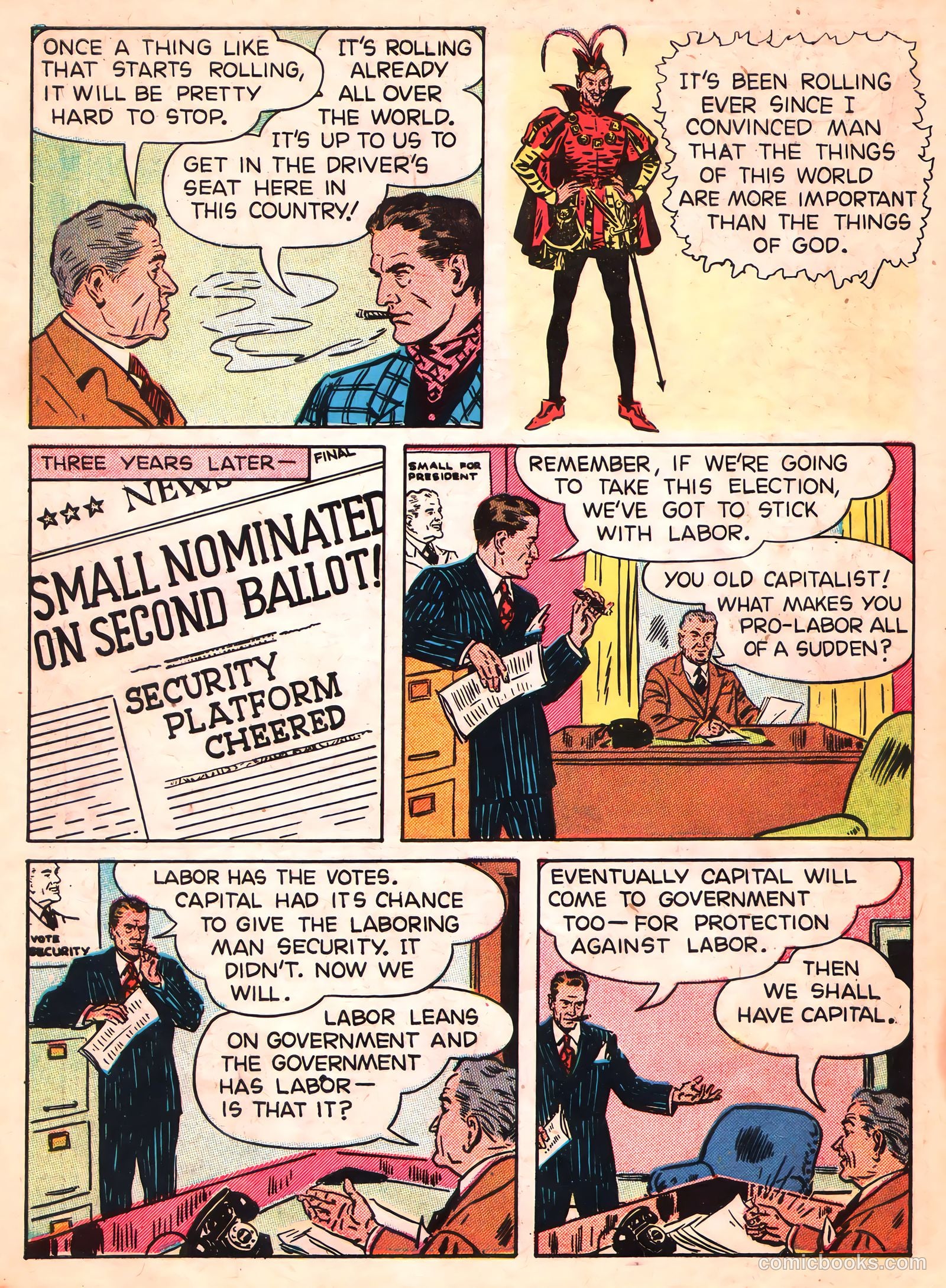 If the Devil Would Talk #1 (1950) — page 20 of 32