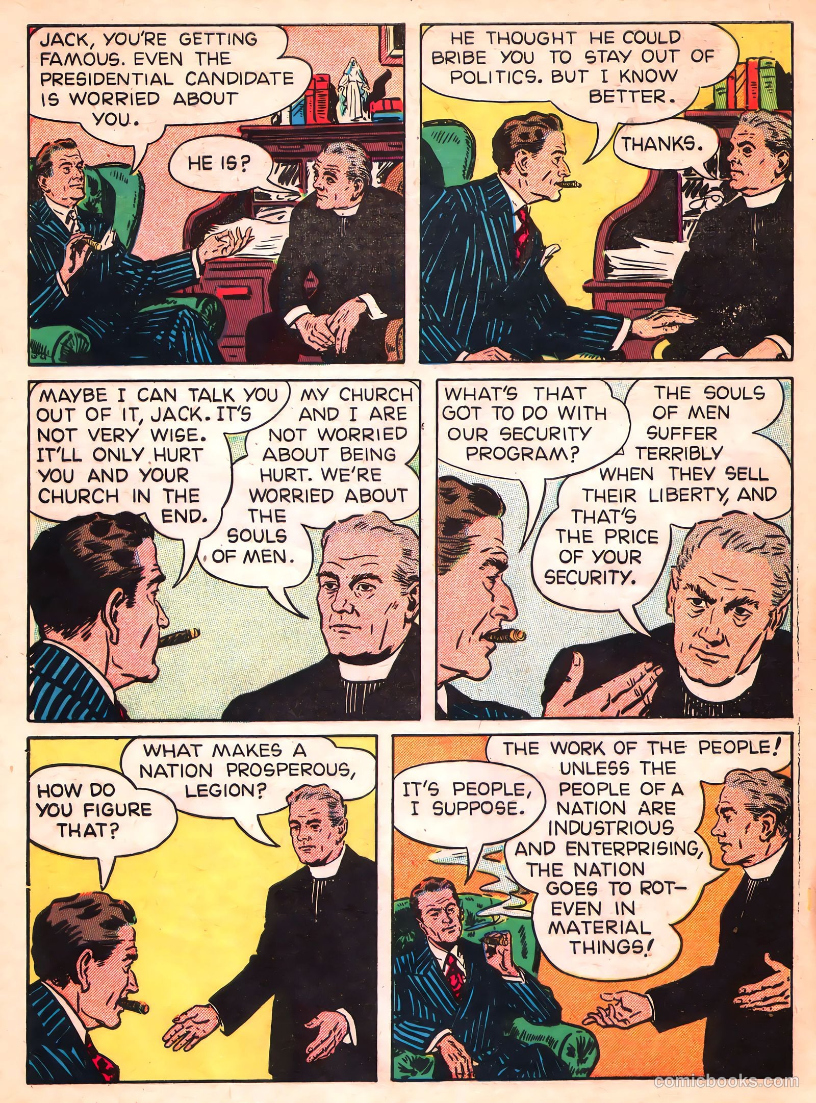 If the Devil Would Talk #1 (1950) — page 22 of 32