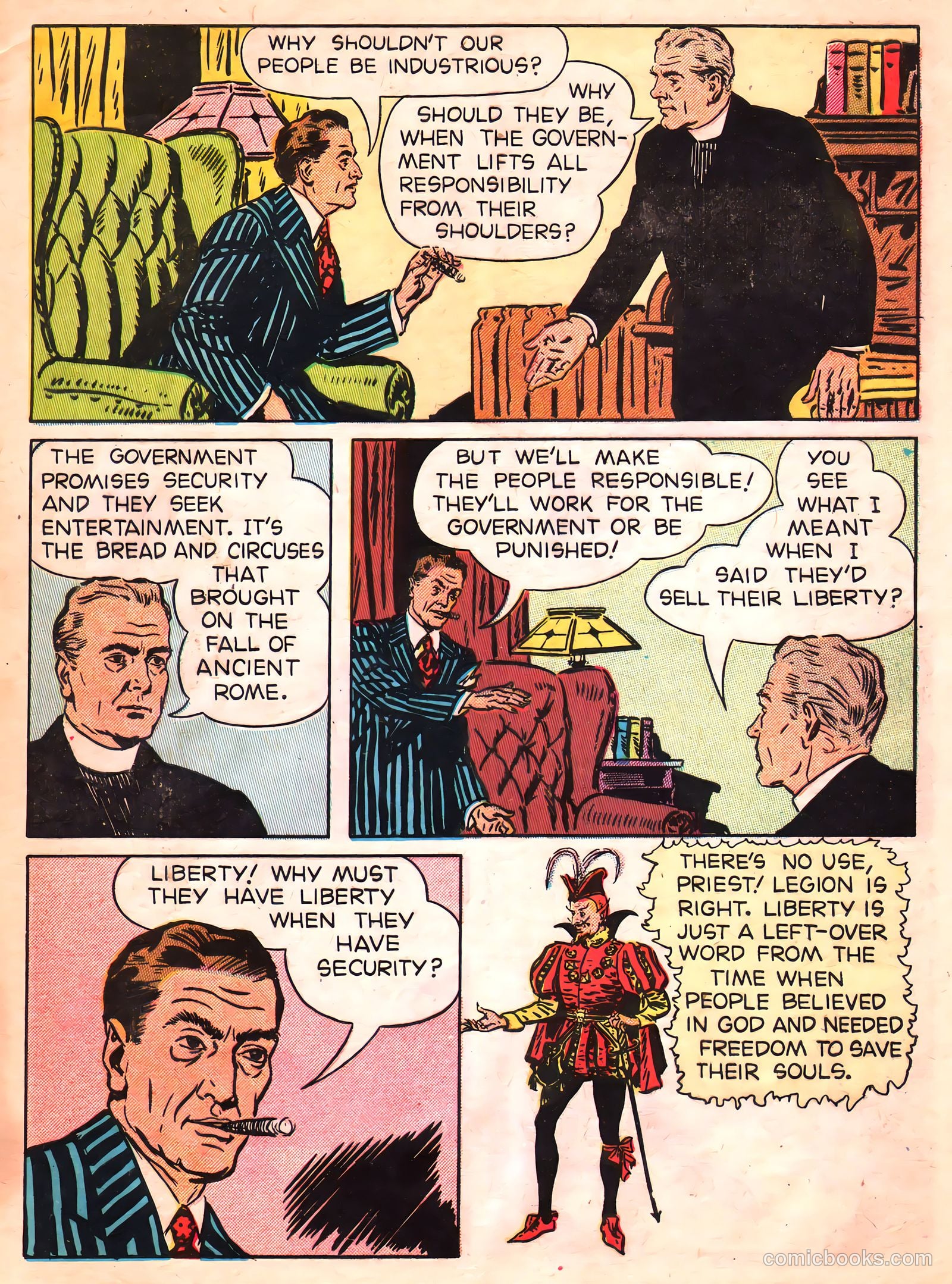 If the Devil Would Talk #1 (1950) — page 23 of 32