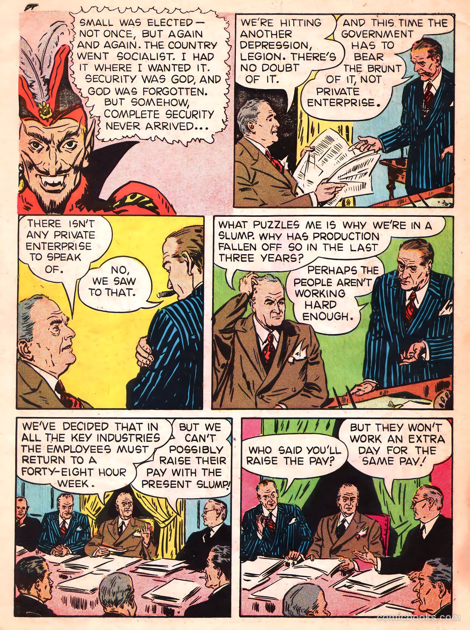 If the Devil Would Talk #1 (1950) — page 24 of 32