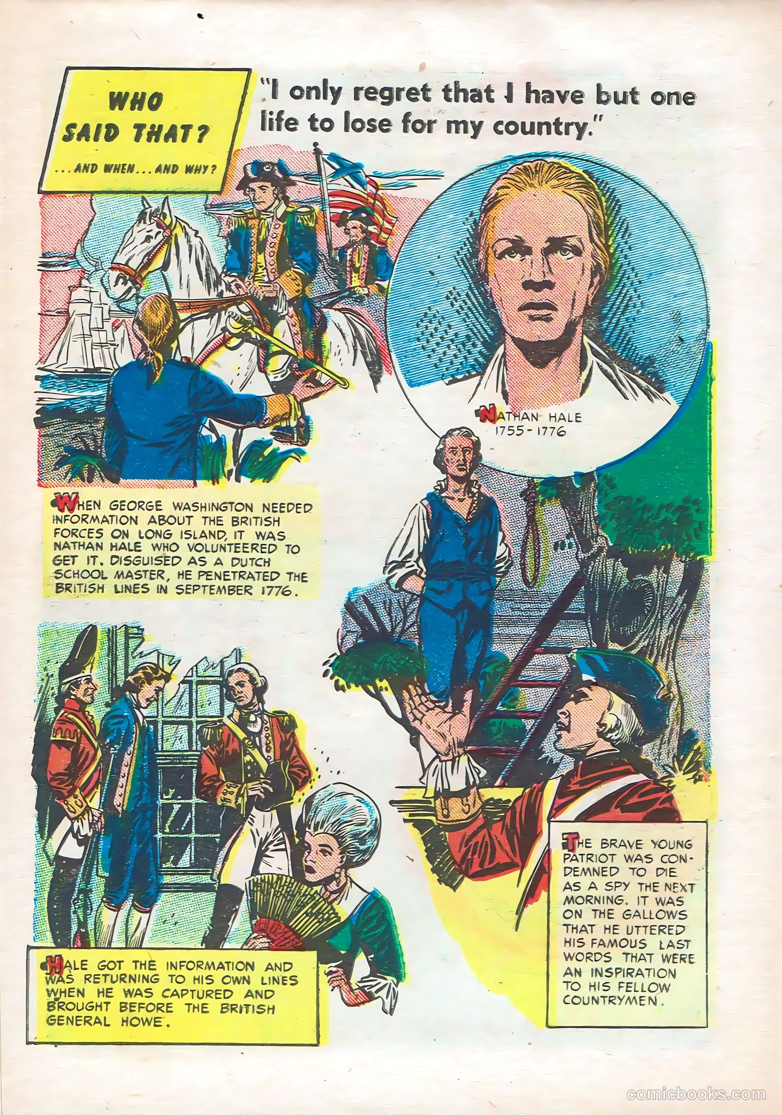 Who Said That? #1 (1951) — page 9 of 36