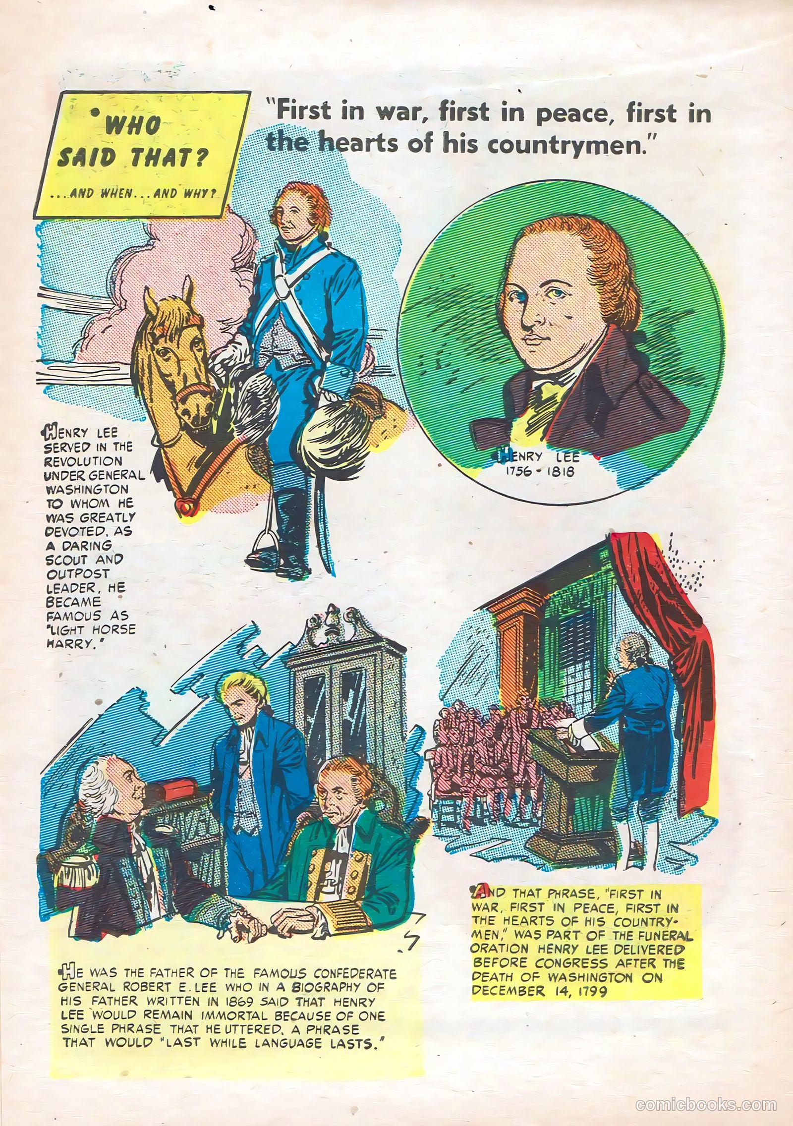 Who Said That? #1 (1951) — page 13 of 36