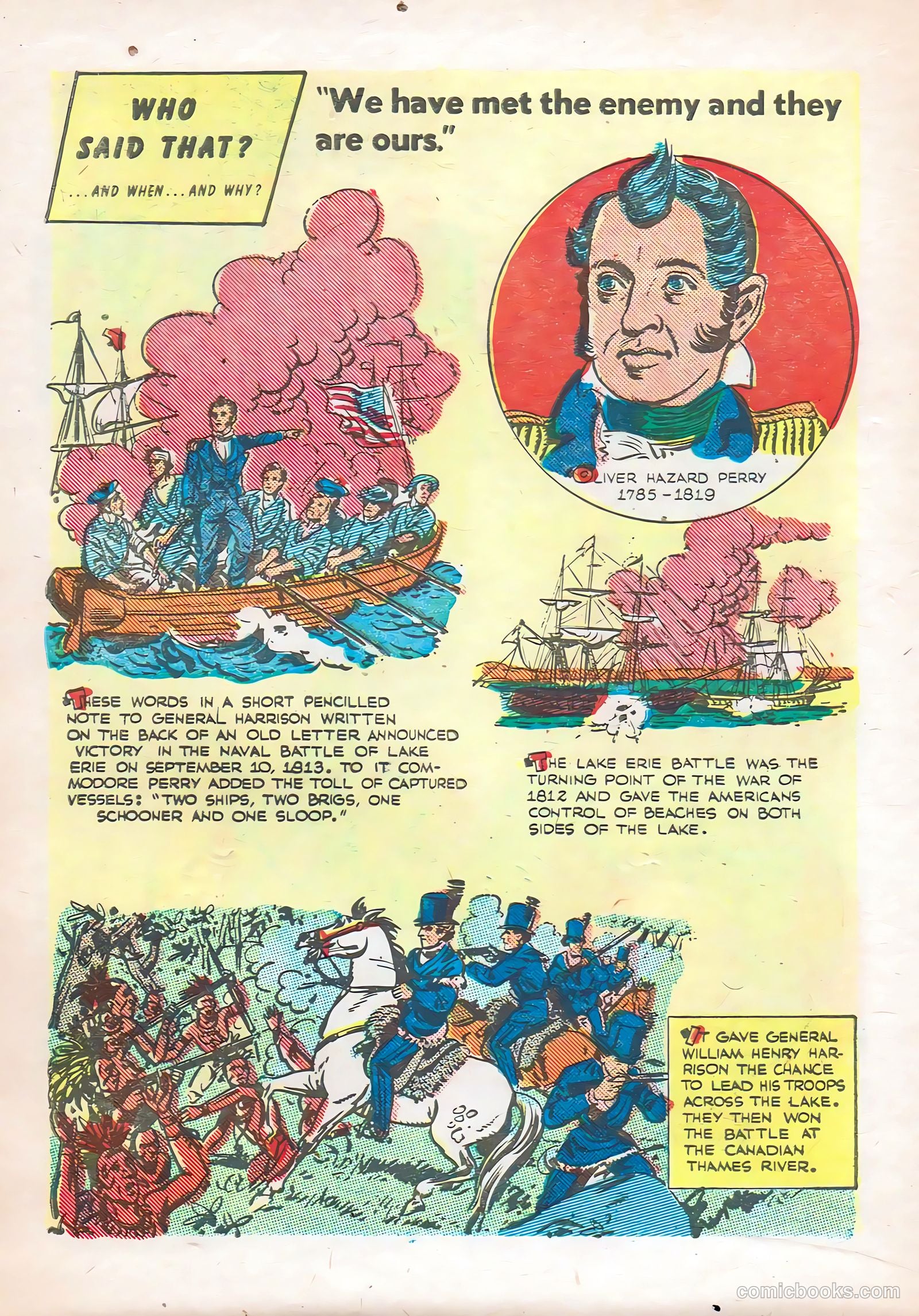 Who Said That? #1 (1951) — page 14 of 36
