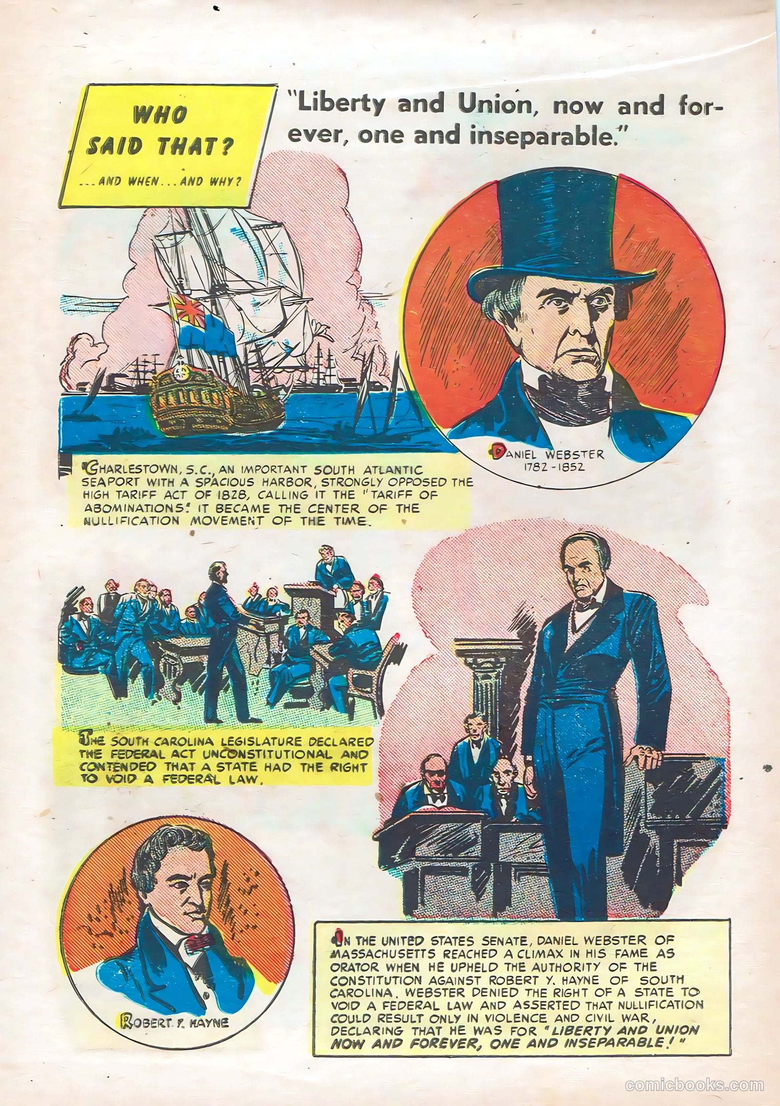 Who Said That? #1 (1951) — page 17 of 36