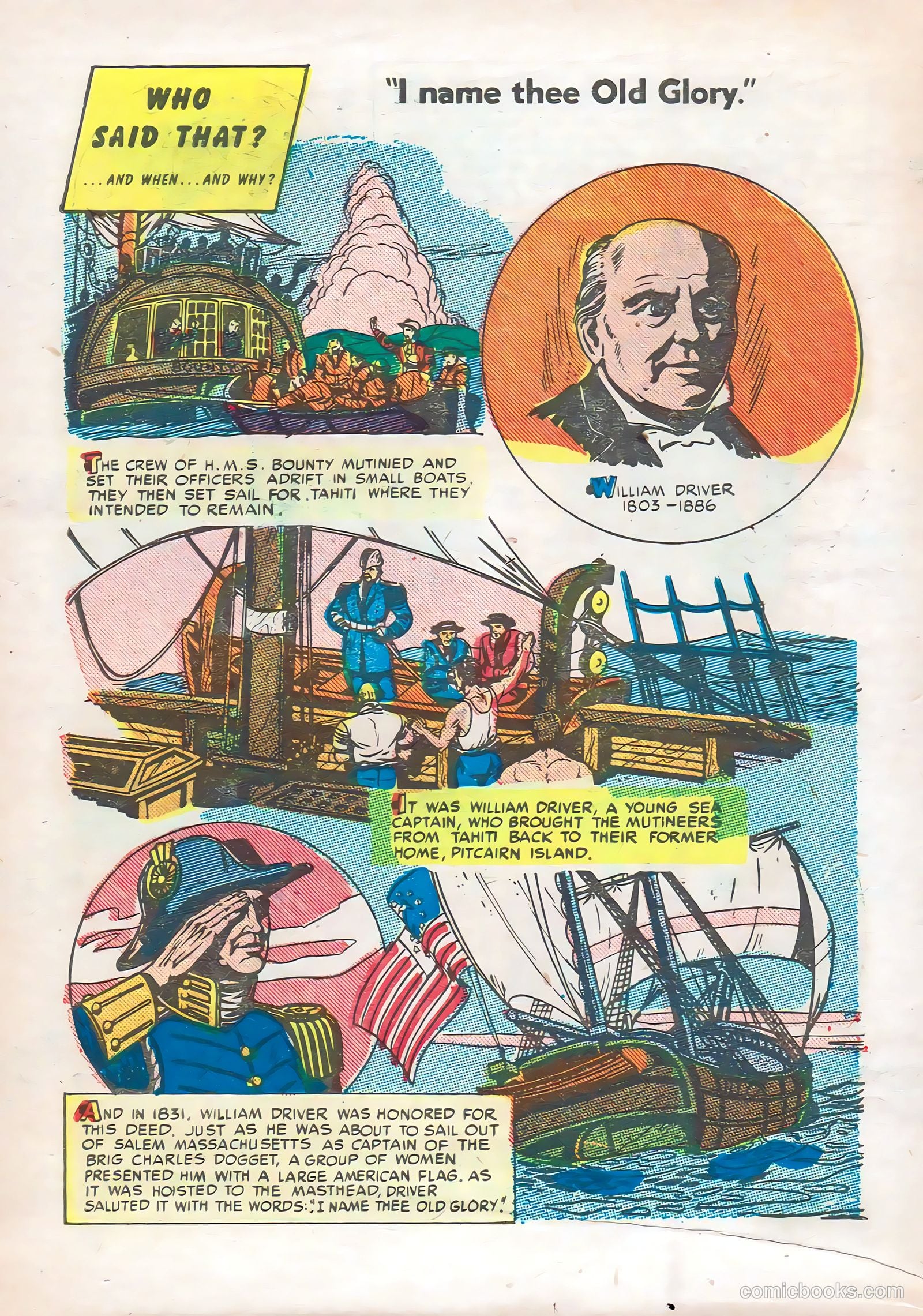 Who Said That? #1 (1951) — page 18 of 36