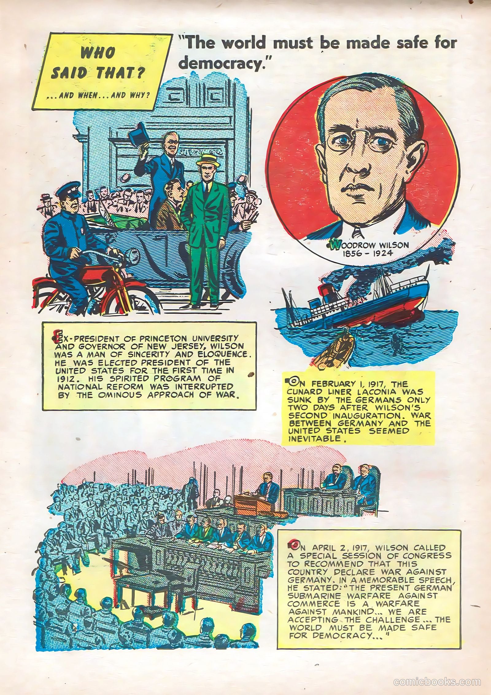 Who Said That? #1 (1951) — page 29 of 36