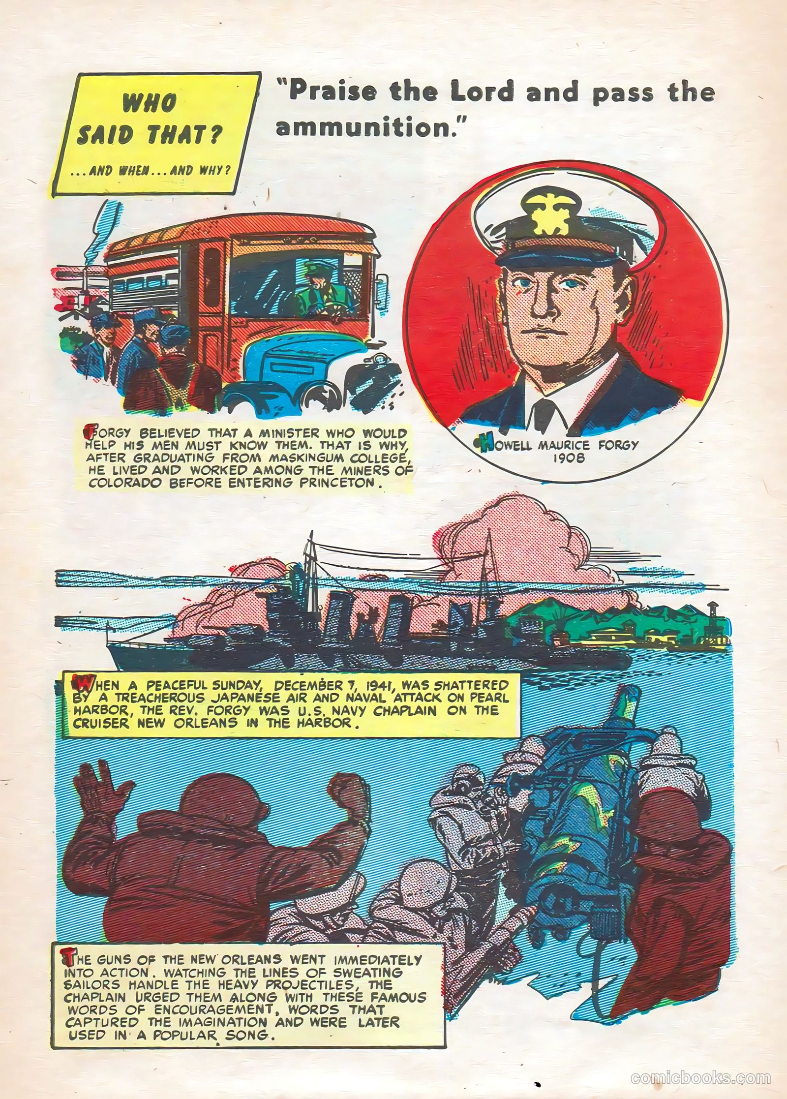 Who Said That? #1 (1951) — page 32 of 36