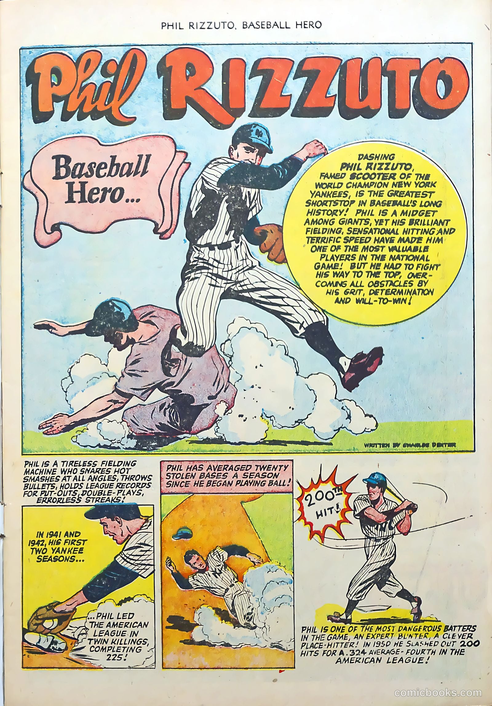 Phil Rizzuto #1 (1951) — page 3 of 37