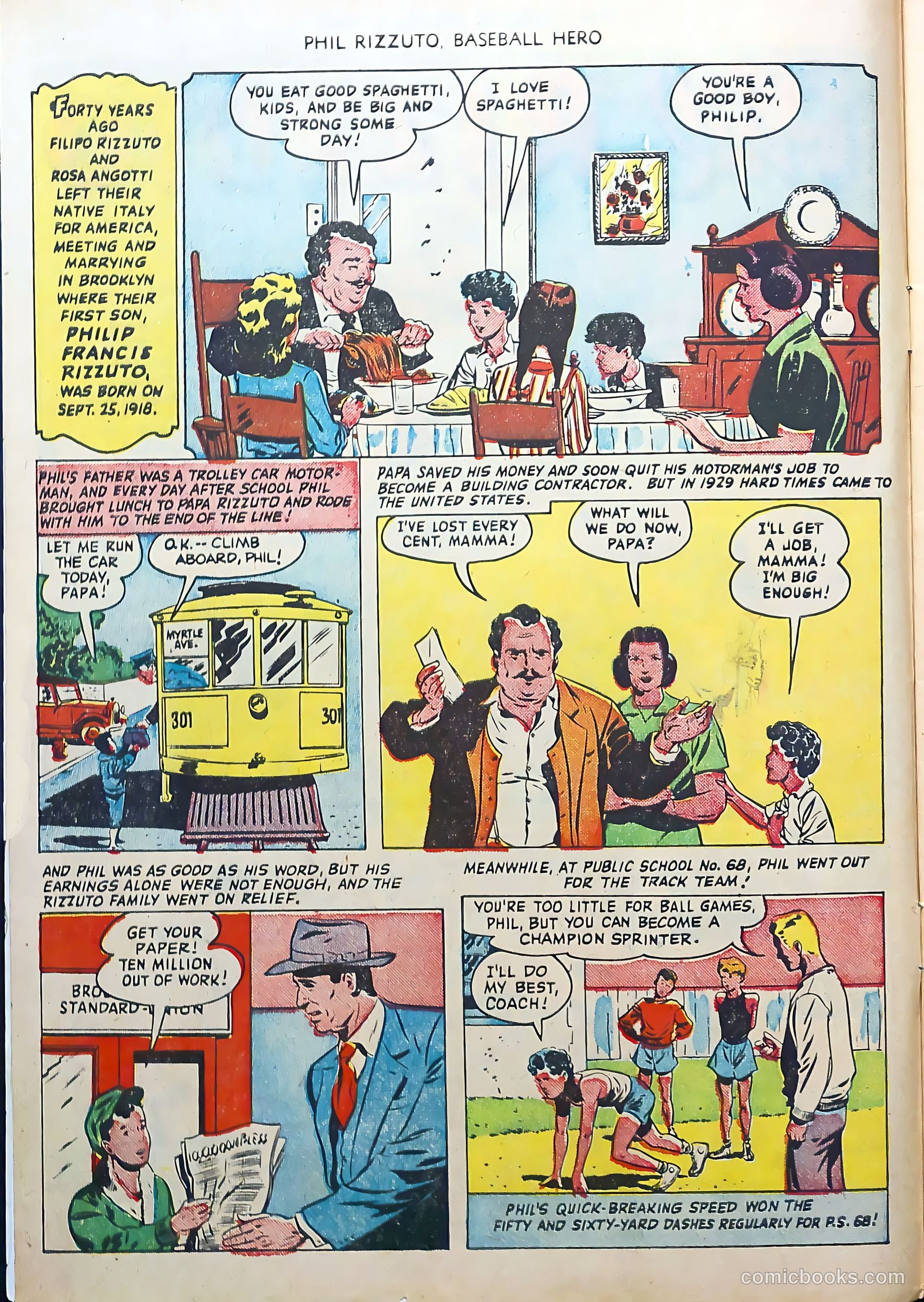 Phil Rizzuto #1 (1951) — page 4 of 37
