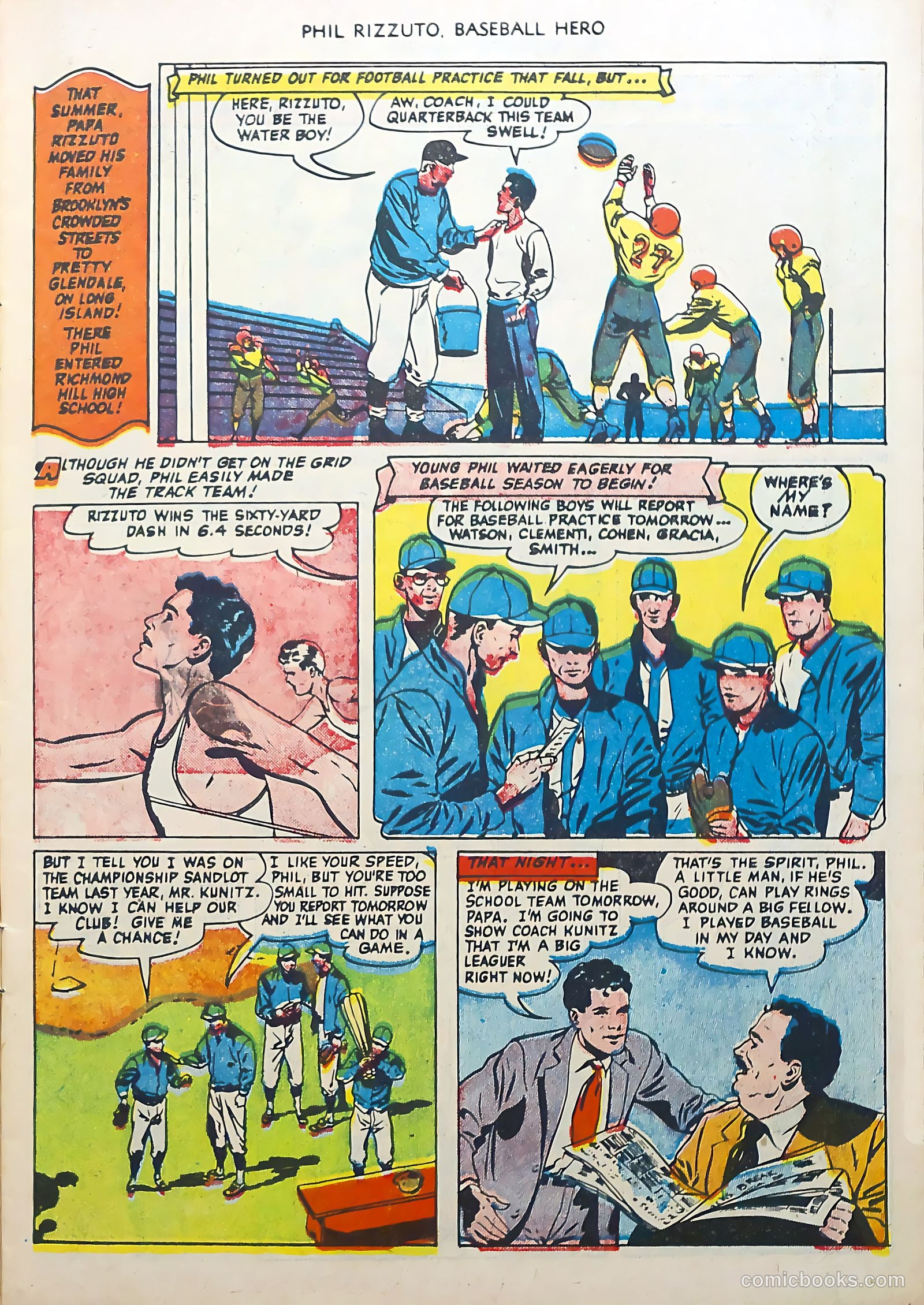 Phil Rizzuto #1 (1951) — page 7 of 37