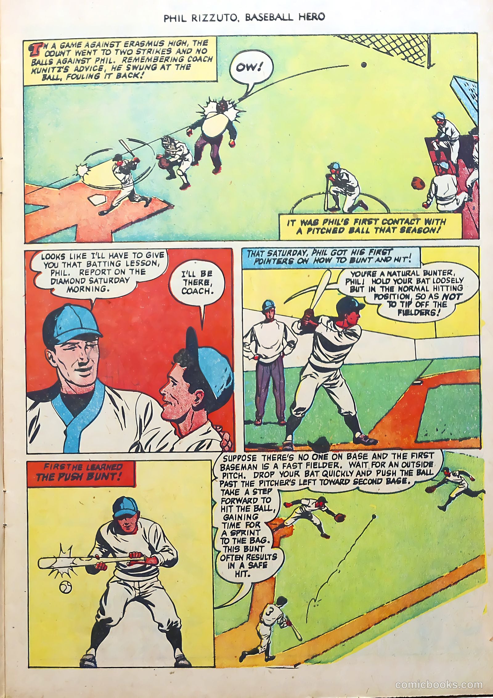 Phil Rizzuto #1 (1951) — page 9 of 37