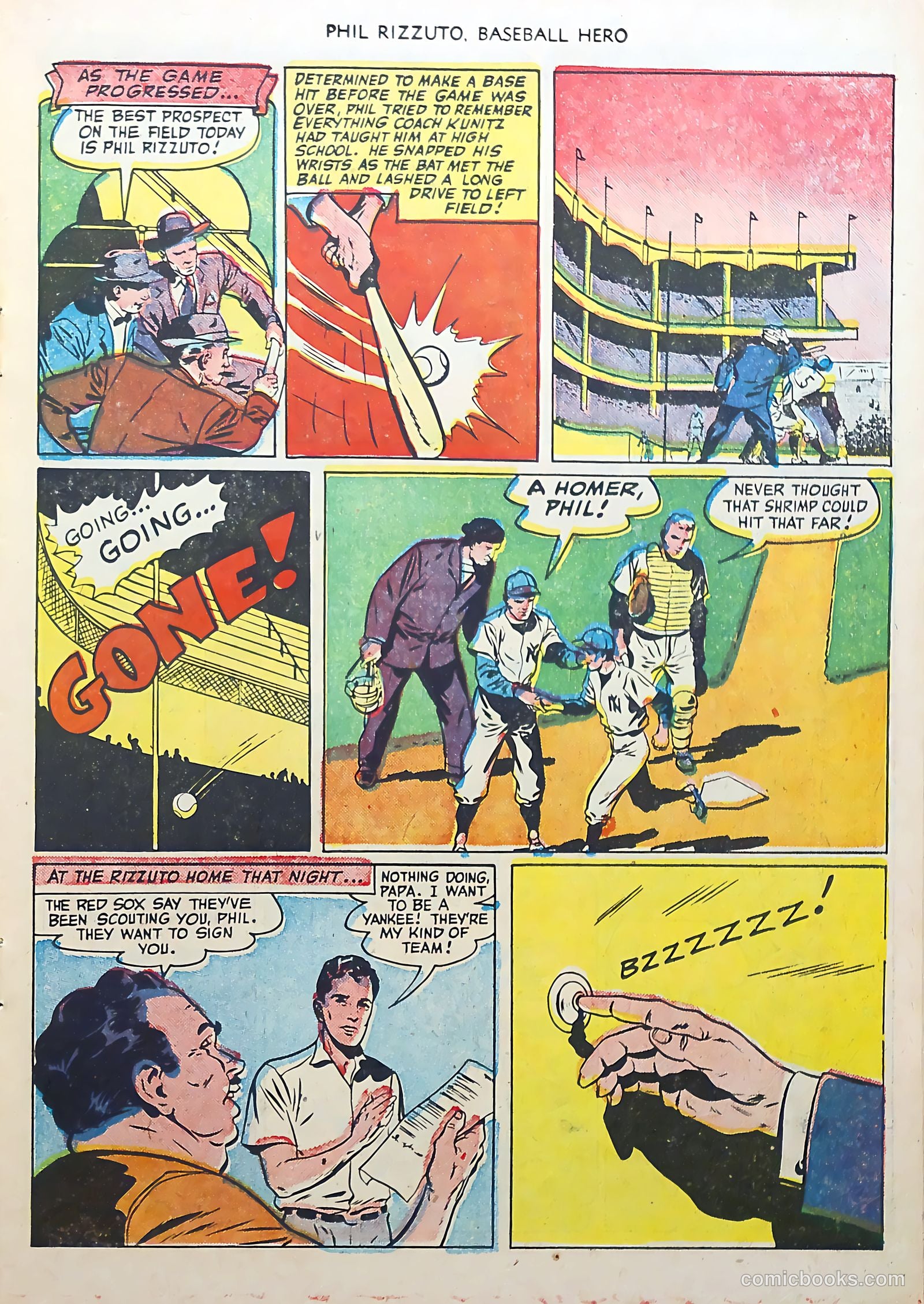 Phil Rizzuto #1 (1951) — page 15 of 37
