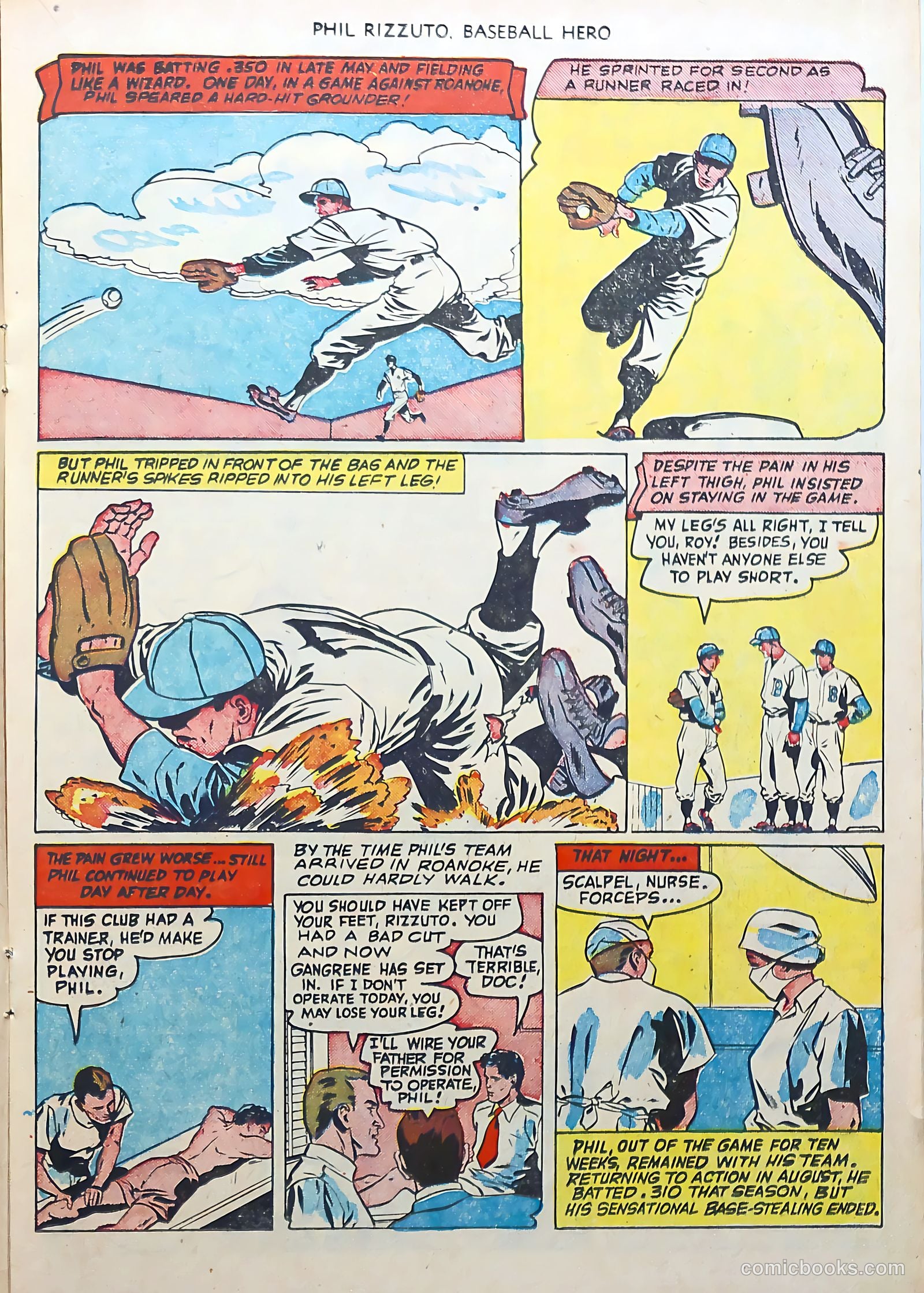 Phil Rizzuto #1 (1951) — page 17 of 37