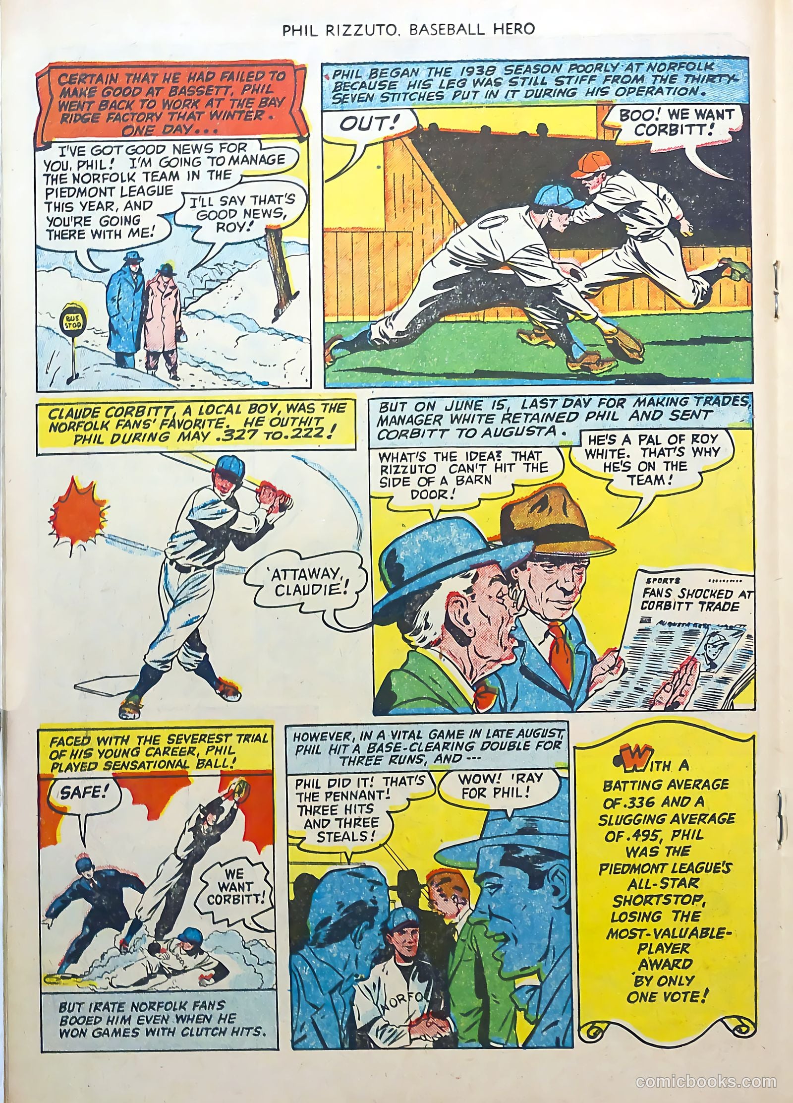 Phil Rizzuto #1 (1951) — page 18 of 37