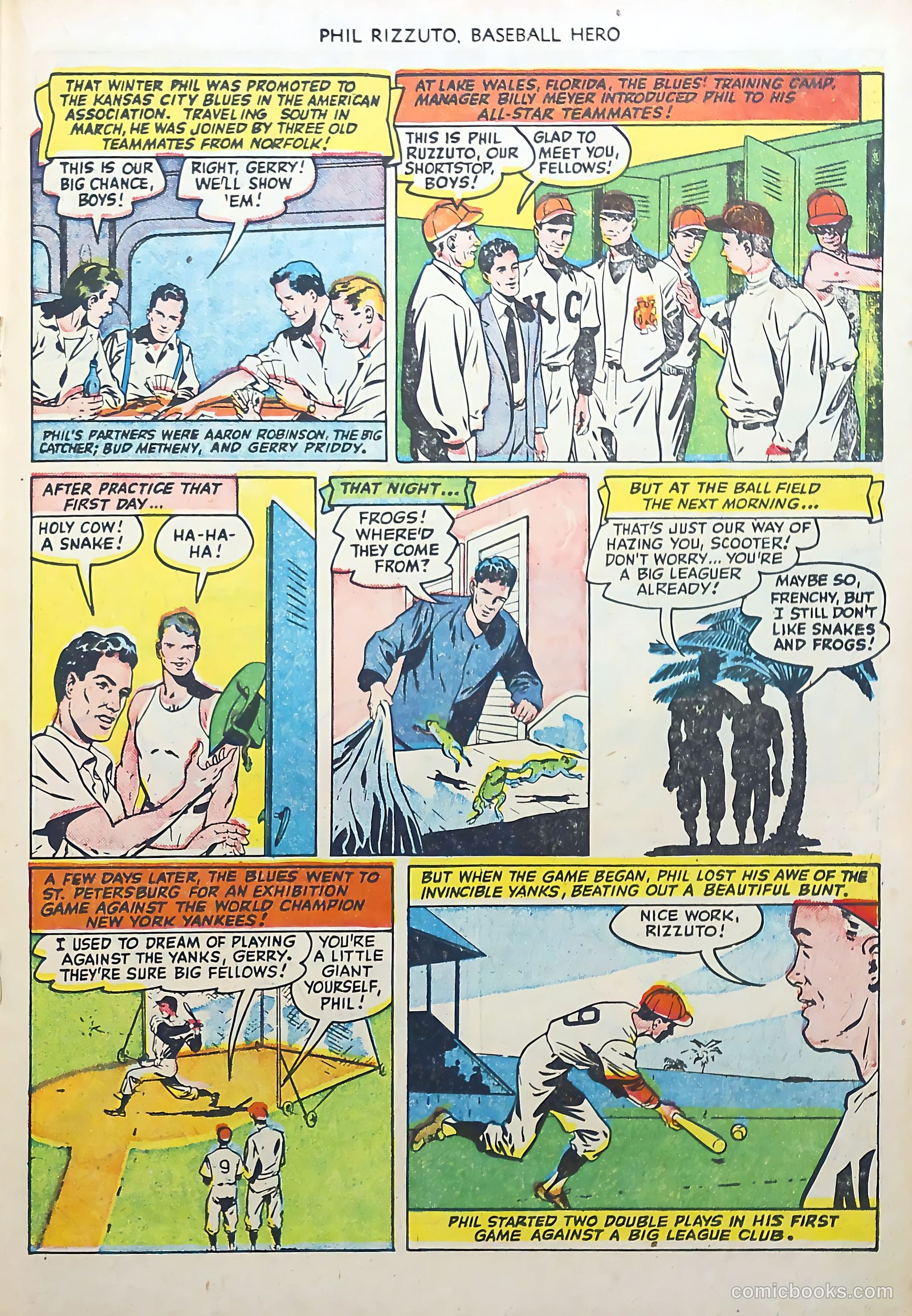 Phil Rizzuto #1 (1951) — page 19 of 37