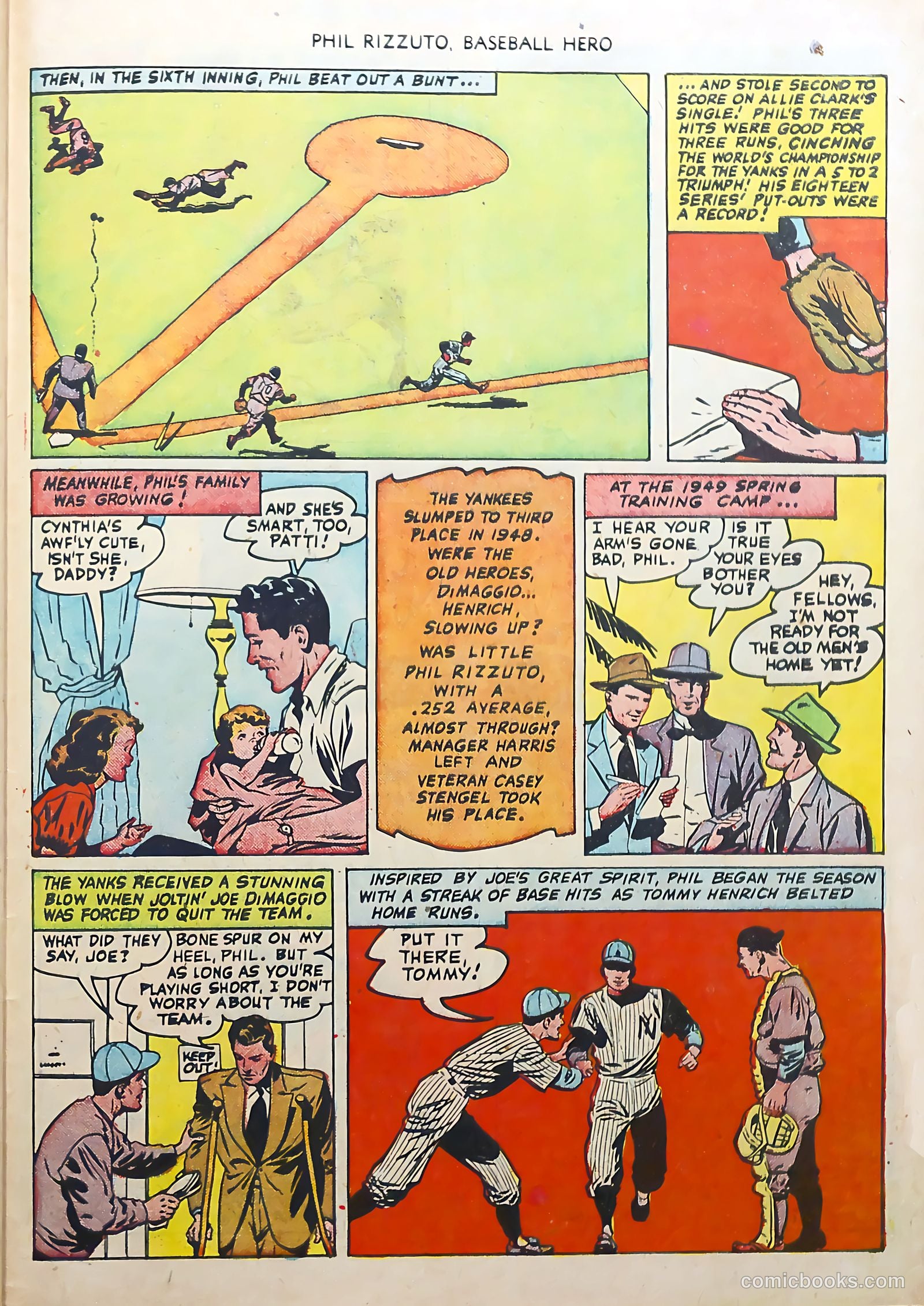 Phil Rizzuto #1 (1951) — page 29 of 37