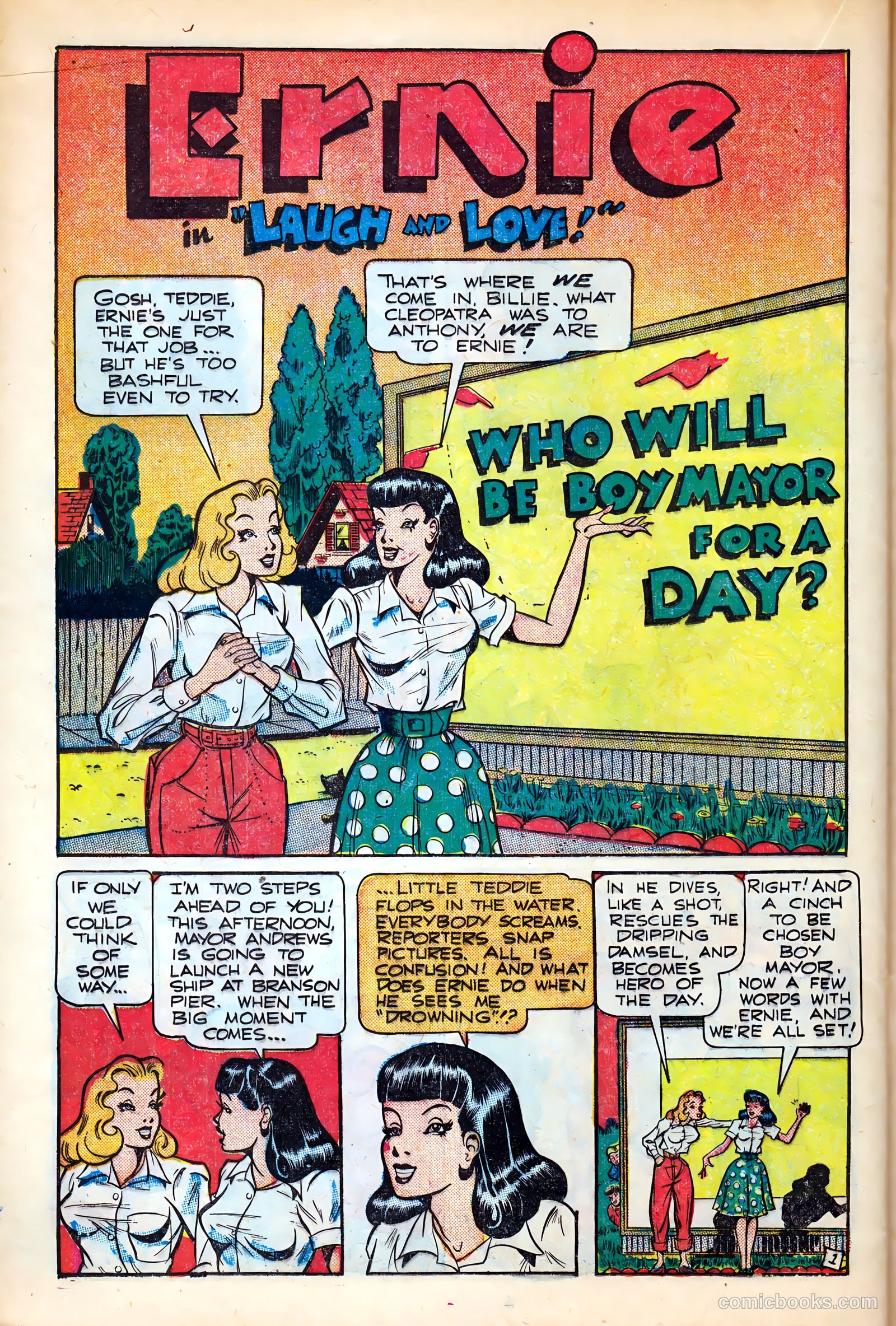 Ernie Comics #23 (1948) — page 32 of 52