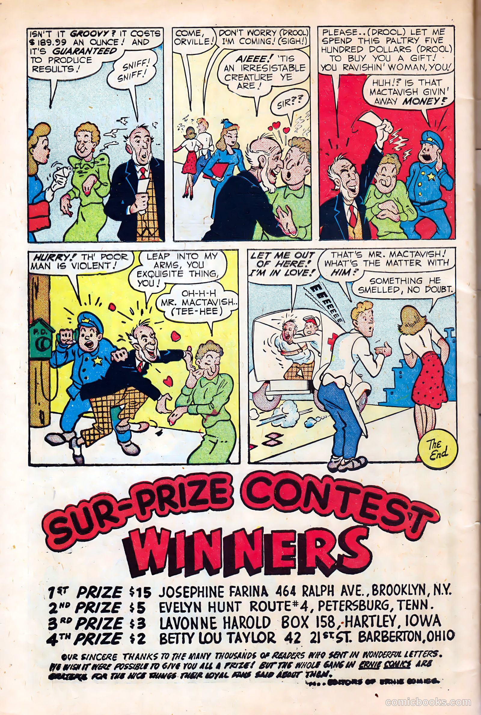 Ernie Comics #23 (1948) — page 50 of 52