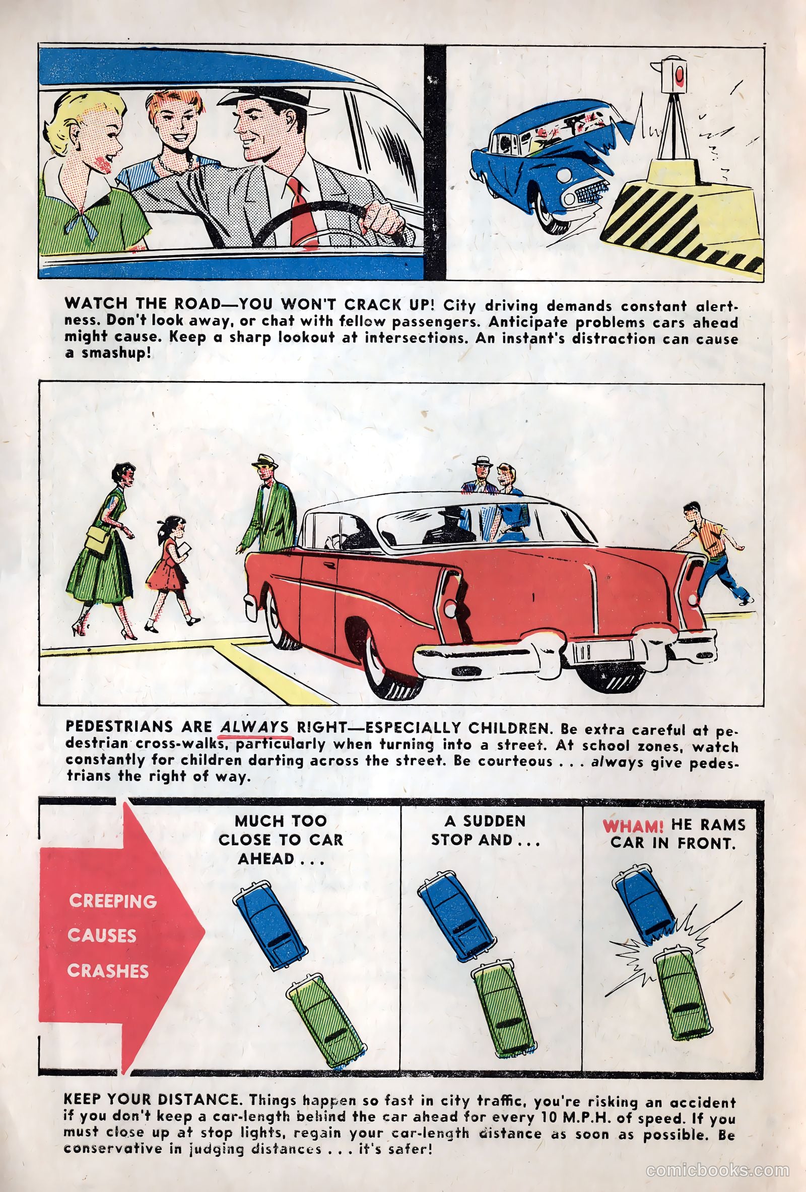 How to Drive and Stay Alive #1 (1953) — page 4 of 24