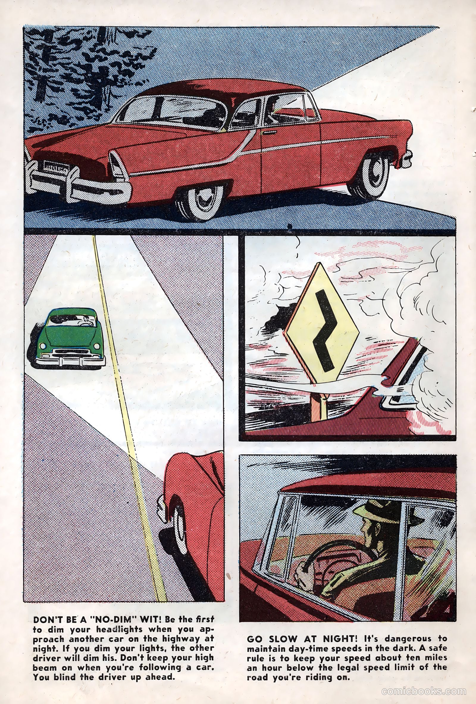 How to Drive and Stay Alive #1 (1953) — page 8 of 24