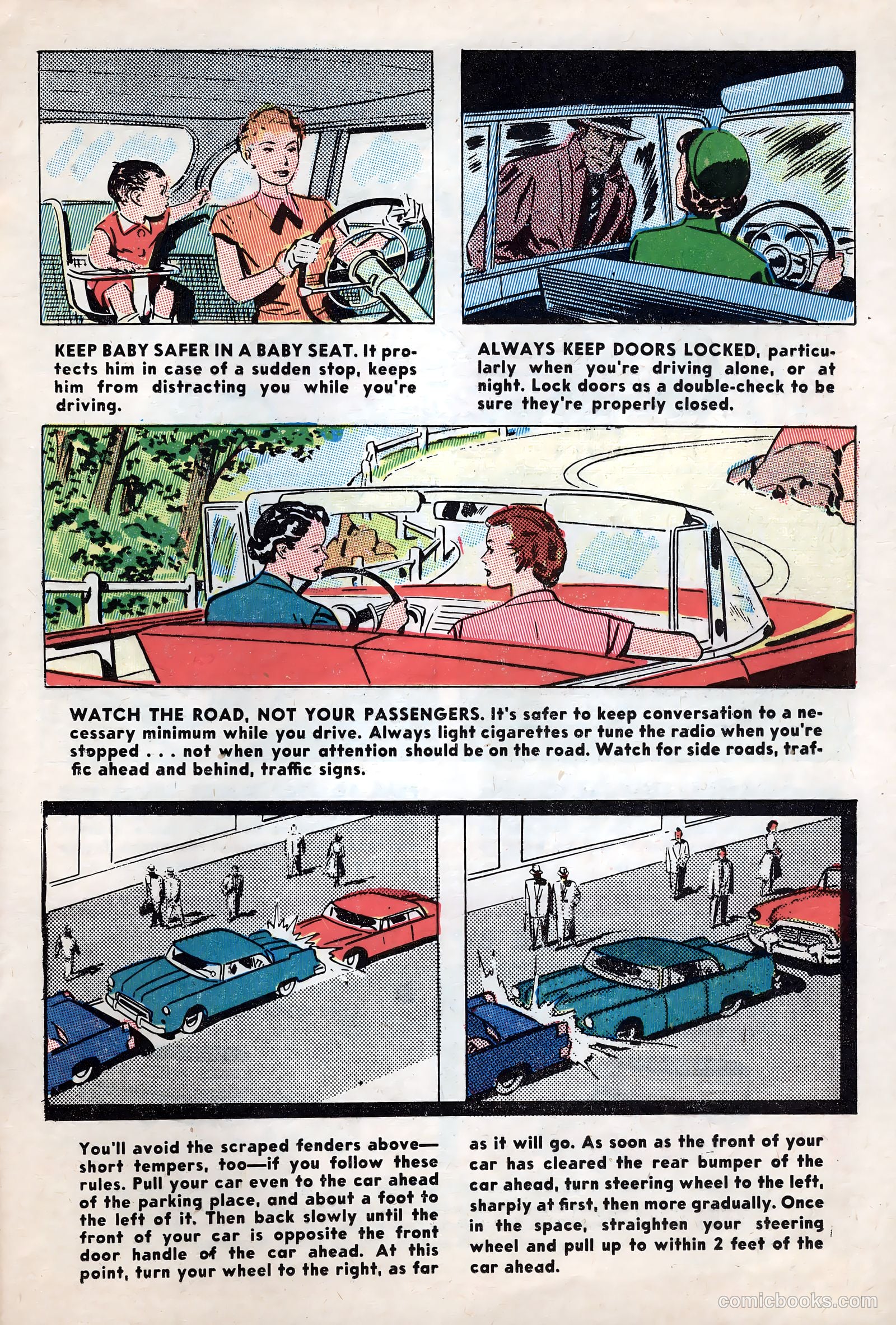 How to Drive and Stay Alive #1 (1953) — page 14 of 24