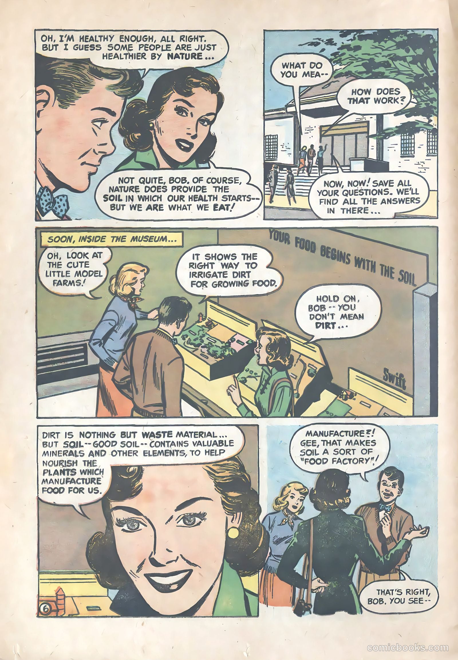 Eat Right to Win #1 (1952) — page 6 of 16