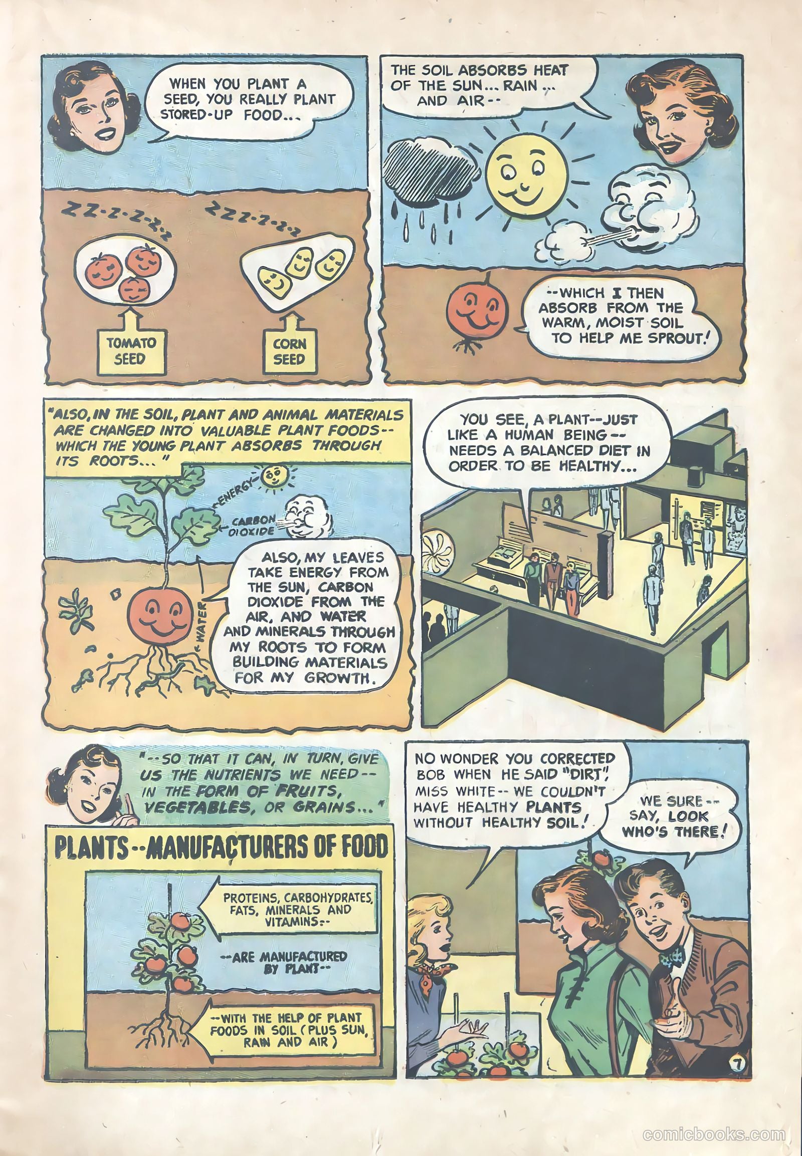 Eat Right to Win #1 (1952) — page 7 of 16