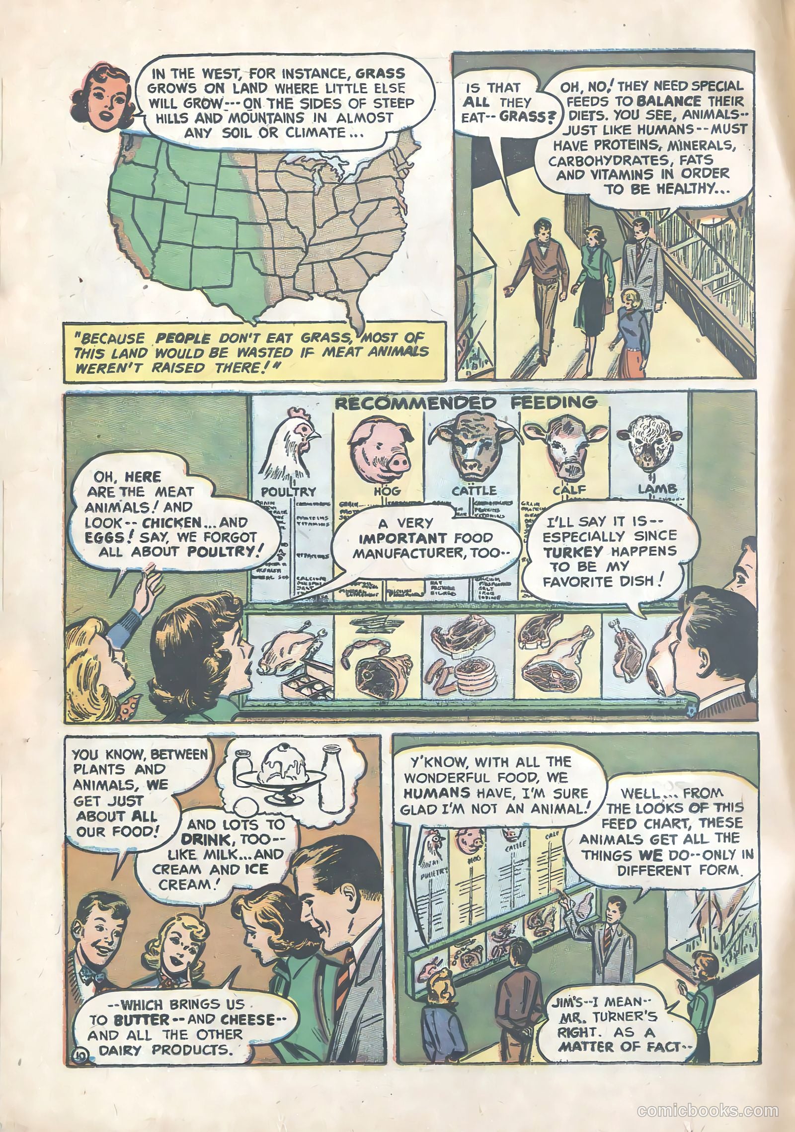 Eat Right to Win #1 (1952) — page 10 of 16